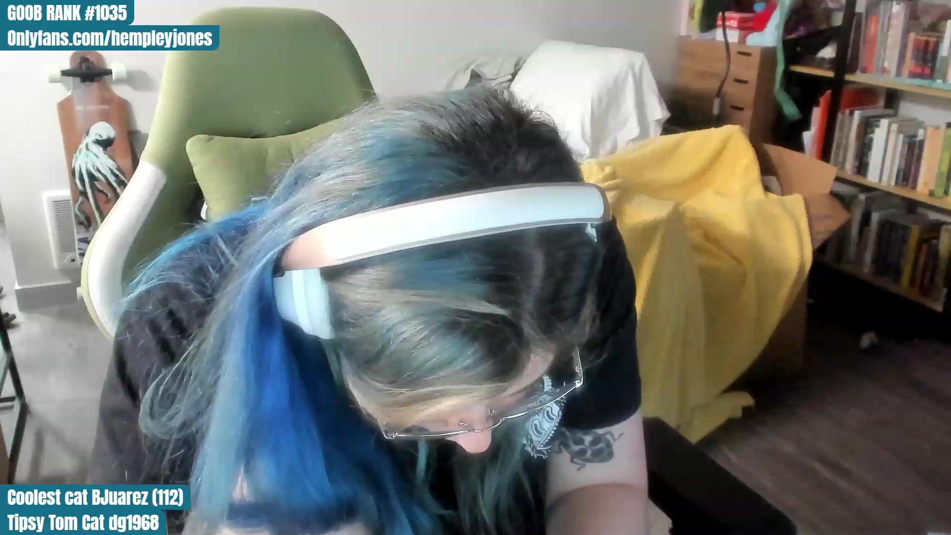 Gallery image thumbnail from Hemppopotamus's myfreecams stream on, 07/10/2023, 24:14 image 13 of 20