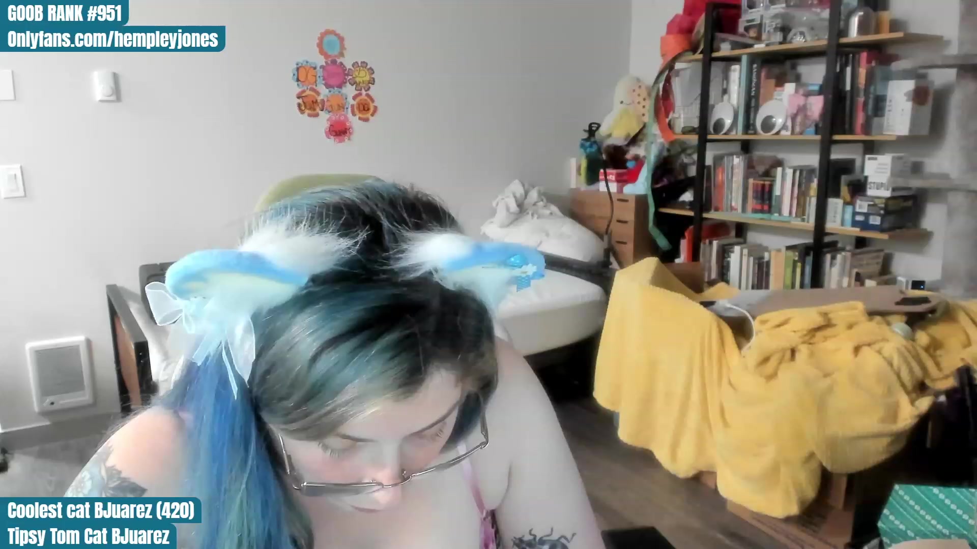 Gallery image thumbnail from Hemppopotamus's myfreecams stream on, 07/10/2023, 24:53 image 20 of 20