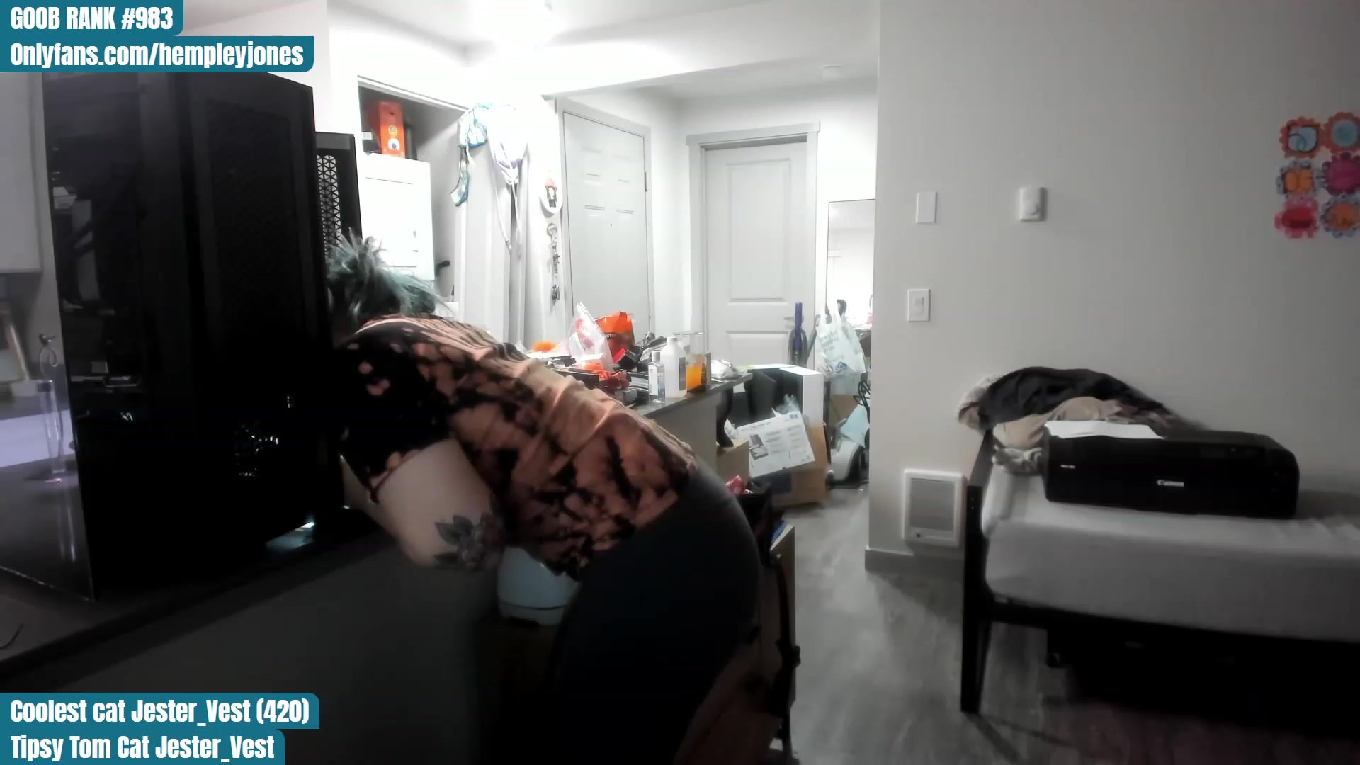 Gallery image thumbnail from Hemppopotamus's myfreecams stream on, 07/11/2023, 01:31 image 20 of 20
