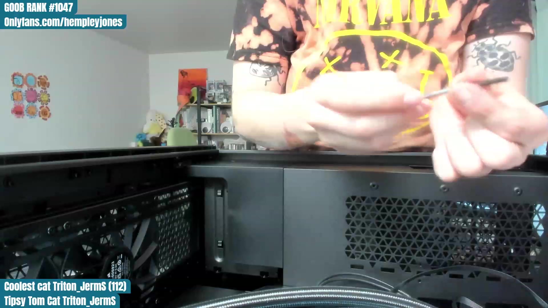 Gallery image thumbnail from Hemppopotamus's myfreecams stream on, 07/11/2023, 01:31 image 4 of 20