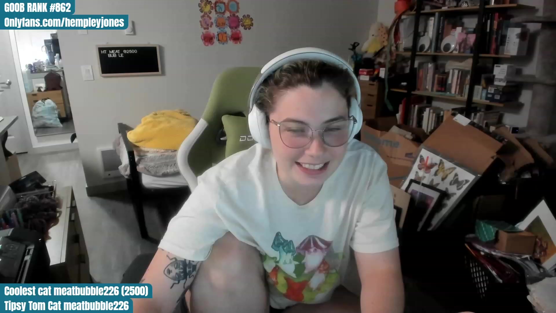 Gallery image thumbnail from Hemppopotamus's myfreecams stream on, 07/12/2023, 01:45 image 7 of 20