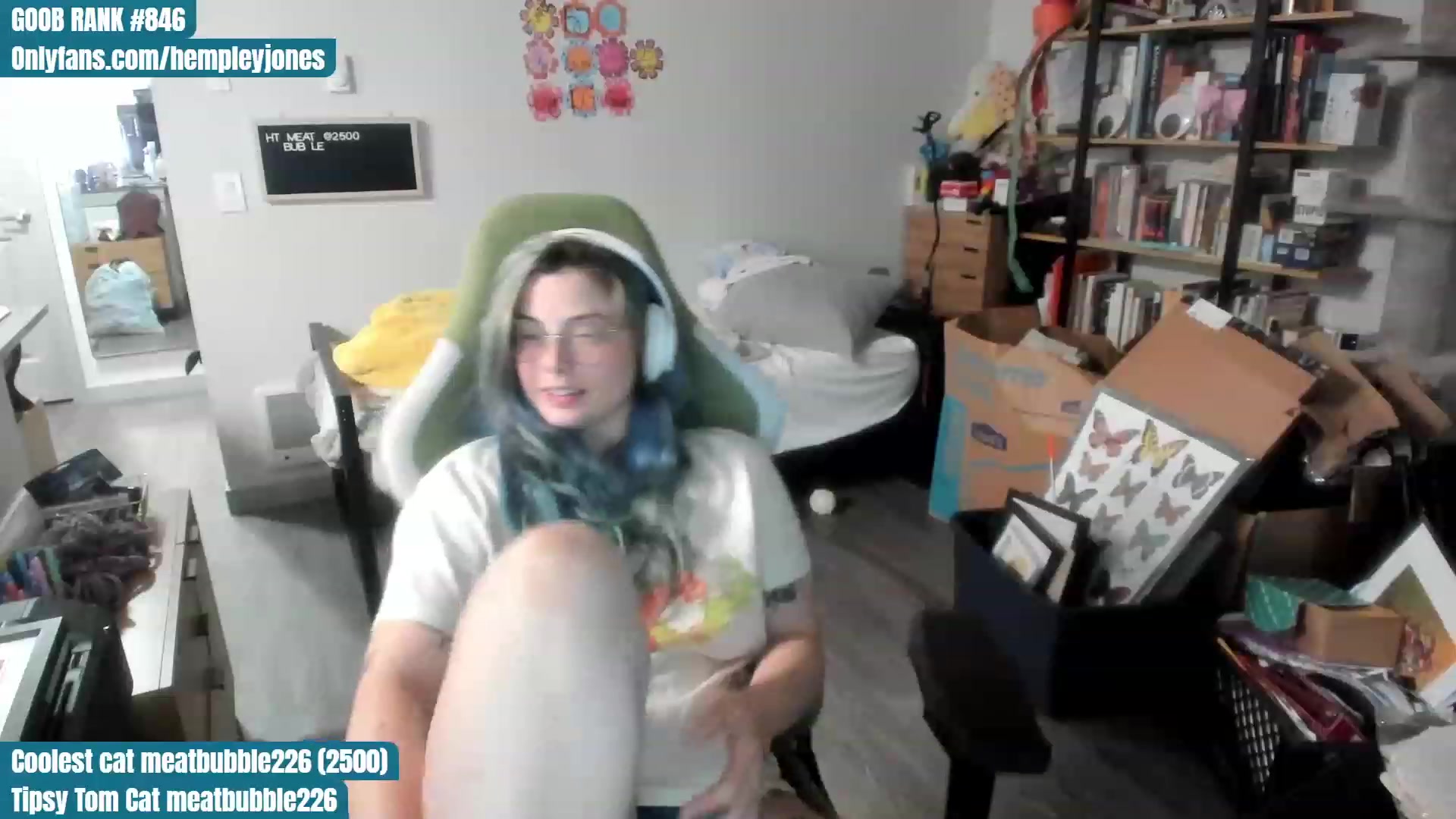 Gallery image thumbnail from Hemppopotamus's myfreecams stream on, 07/12/2023, 01:45 image 20 of 20