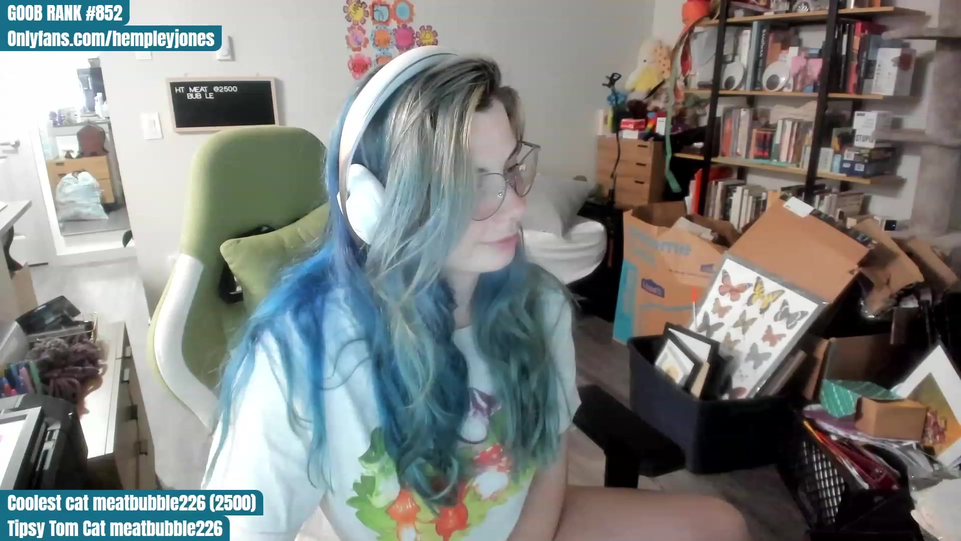 Gallery image thumbnail from Hemppopotamus's myfreecams stream on, 07/12/2023, 01:45 image 14 of 20