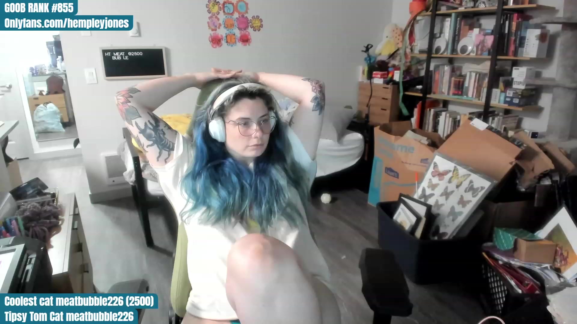 Gallery image thumbnail from Hemppopotamus's myfreecams stream on, 07/12/2023, 01:45 image 11 of 20