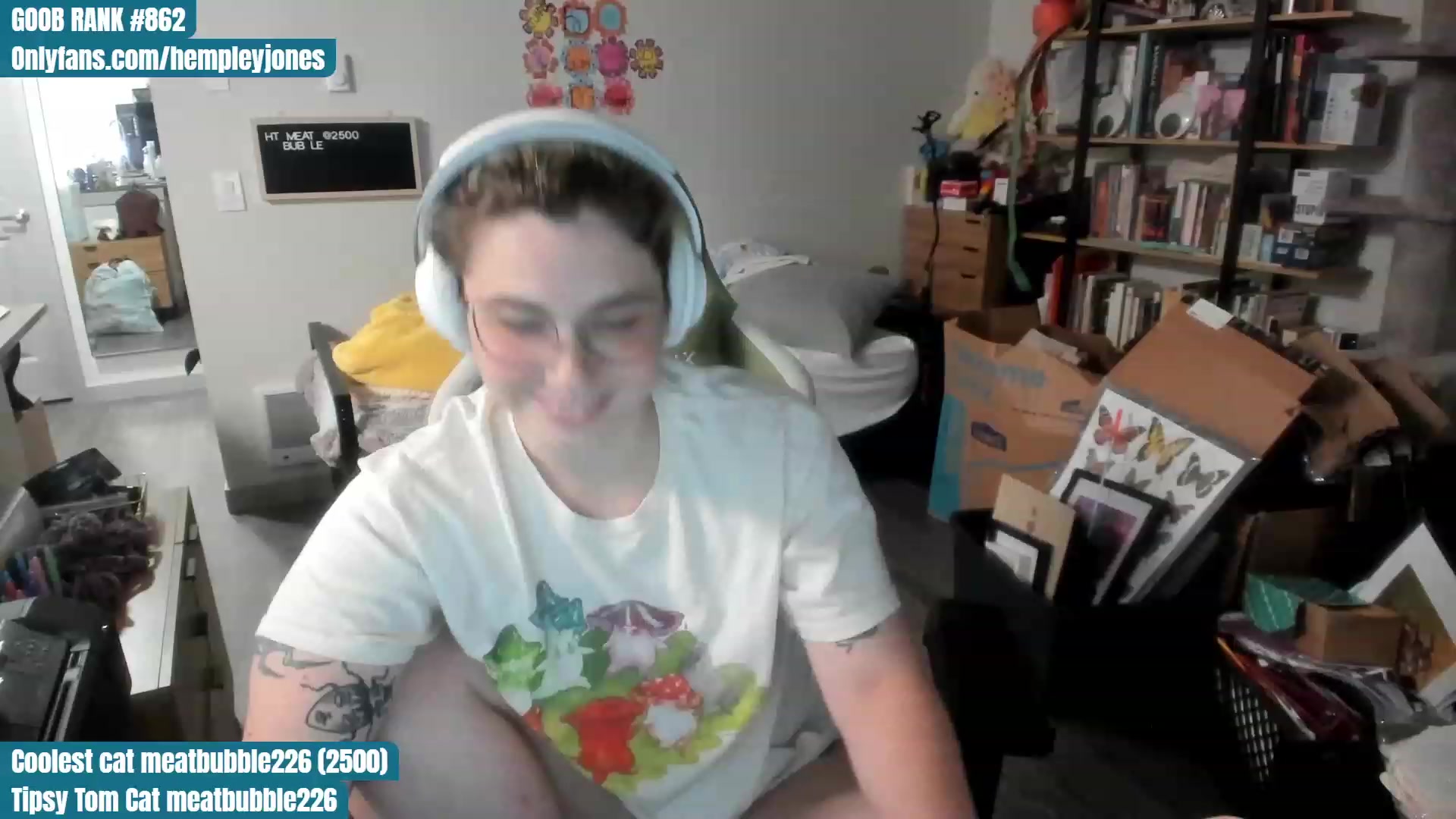Gallery image thumbnail from Hemppopotamus's myfreecams stream on, 07/12/2023, 01:45 image 8 of 20