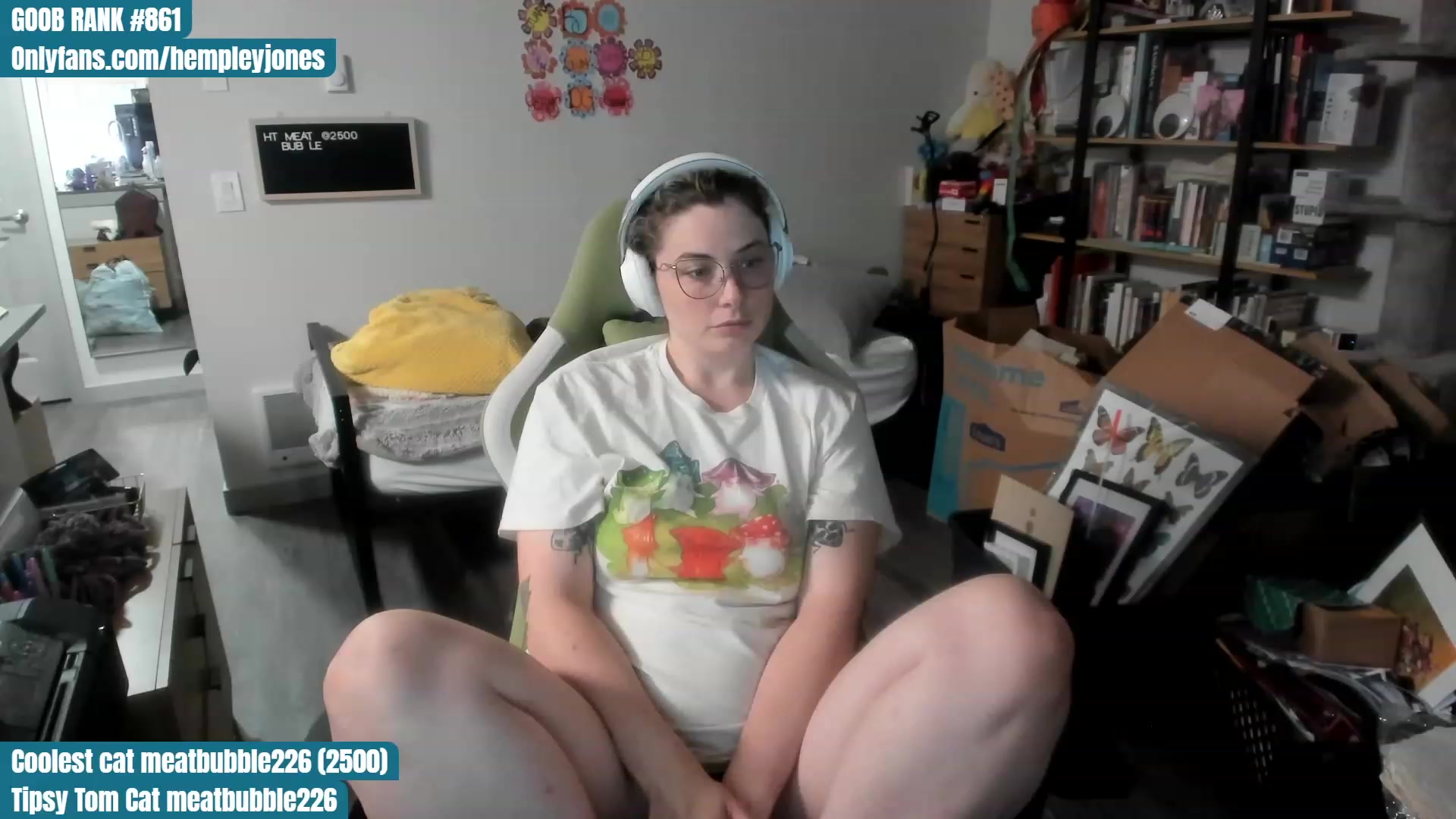 Gallery image thumbnail from Hemppopotamus's myfreecams stream on, 07/12/2023, 01:45 image 5 of 20