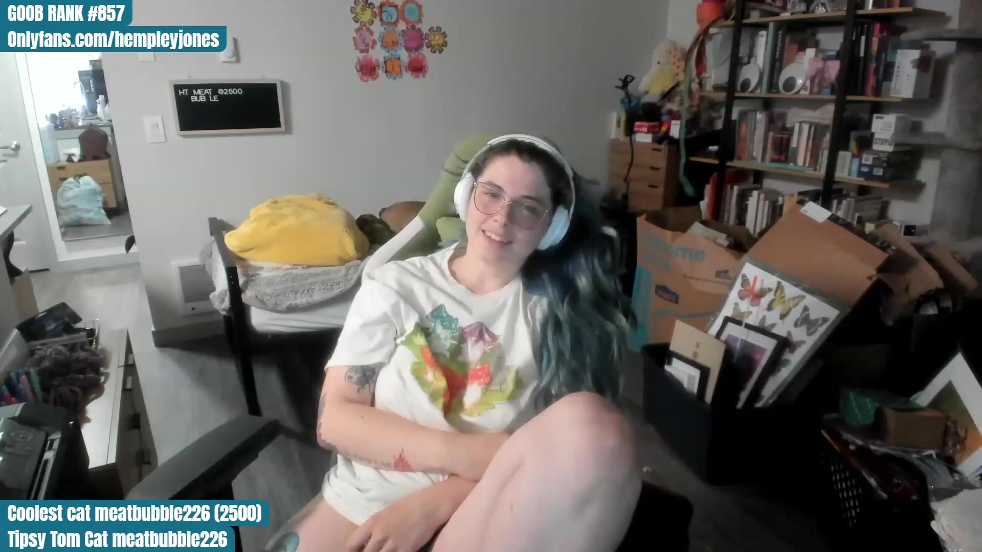 Gallery image thumbnail from Hemppopotamus's myfreecams stream on, 07/12/2023, 01:50 image 14 of 20