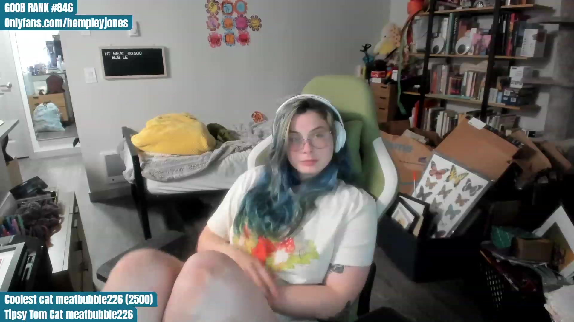 Gallery image thumbnail from Hemppopotamus's myfreecams stream on, 07/12/2023, 01:50 image 20 of 20