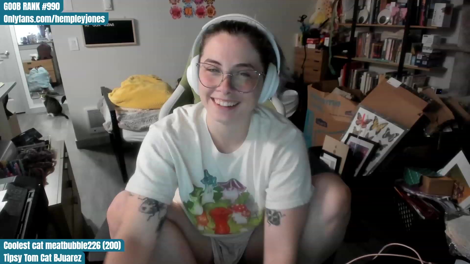 Gallery image thumbnail from Hemppopotamus's myfreecams stream on, 07/12/2023, 01:50 image 2 of 20