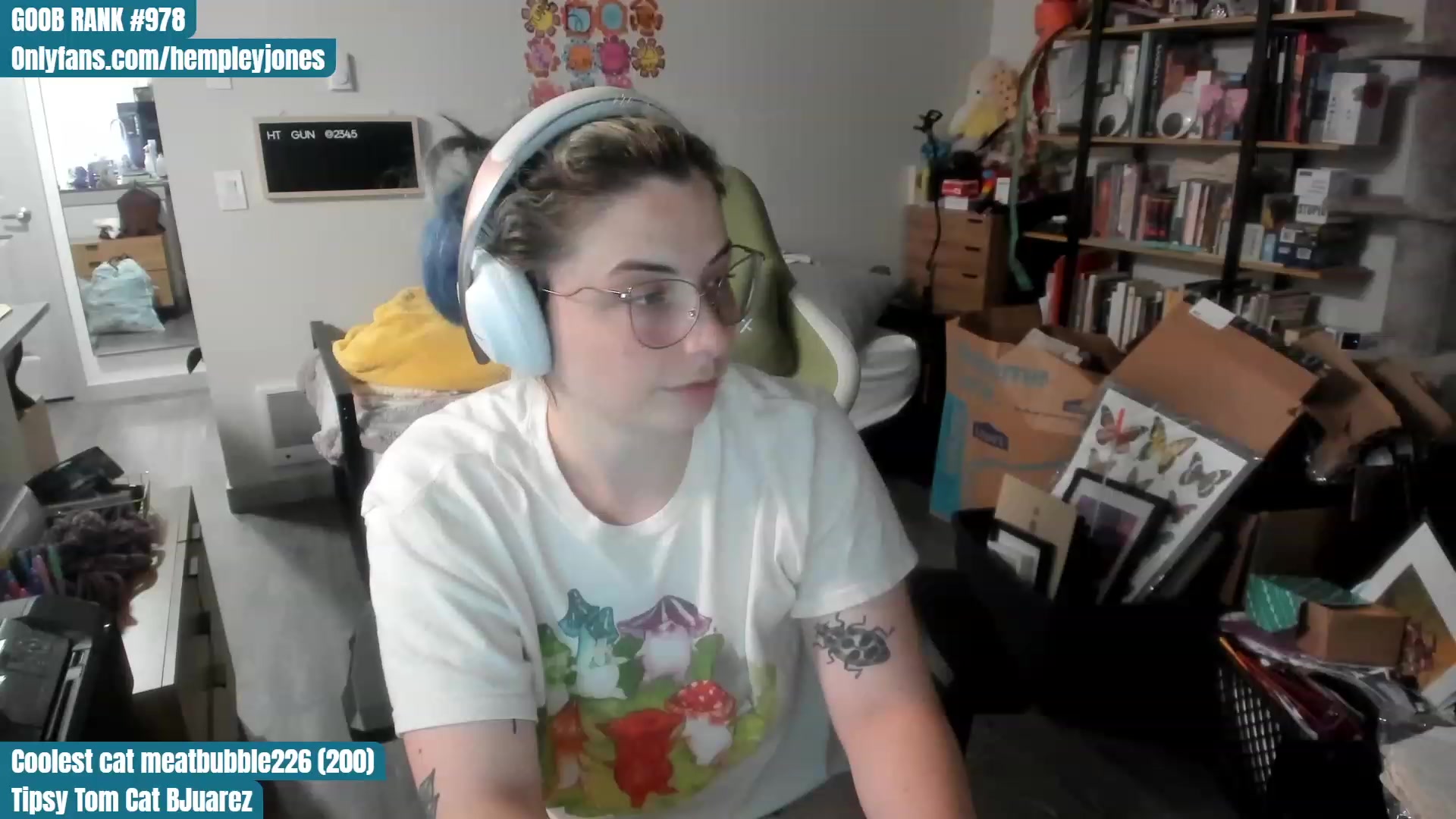 Gallery image thumbnail from Hemppopotamus's myfreecams stream on, 07/12/2023, 01:50 image 6 of 20