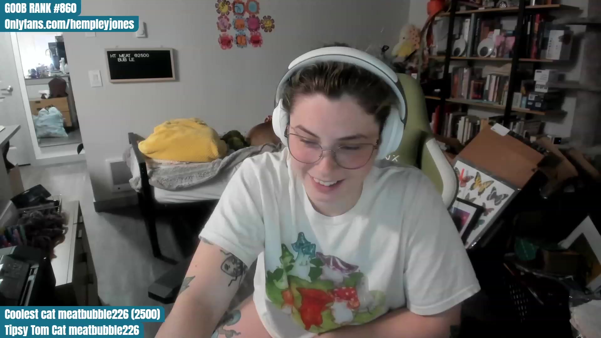 Gallery image thumbnail from Hemppopotamus's myfreecams stream on, 07/12/2023, 01:50 image 10 of 20