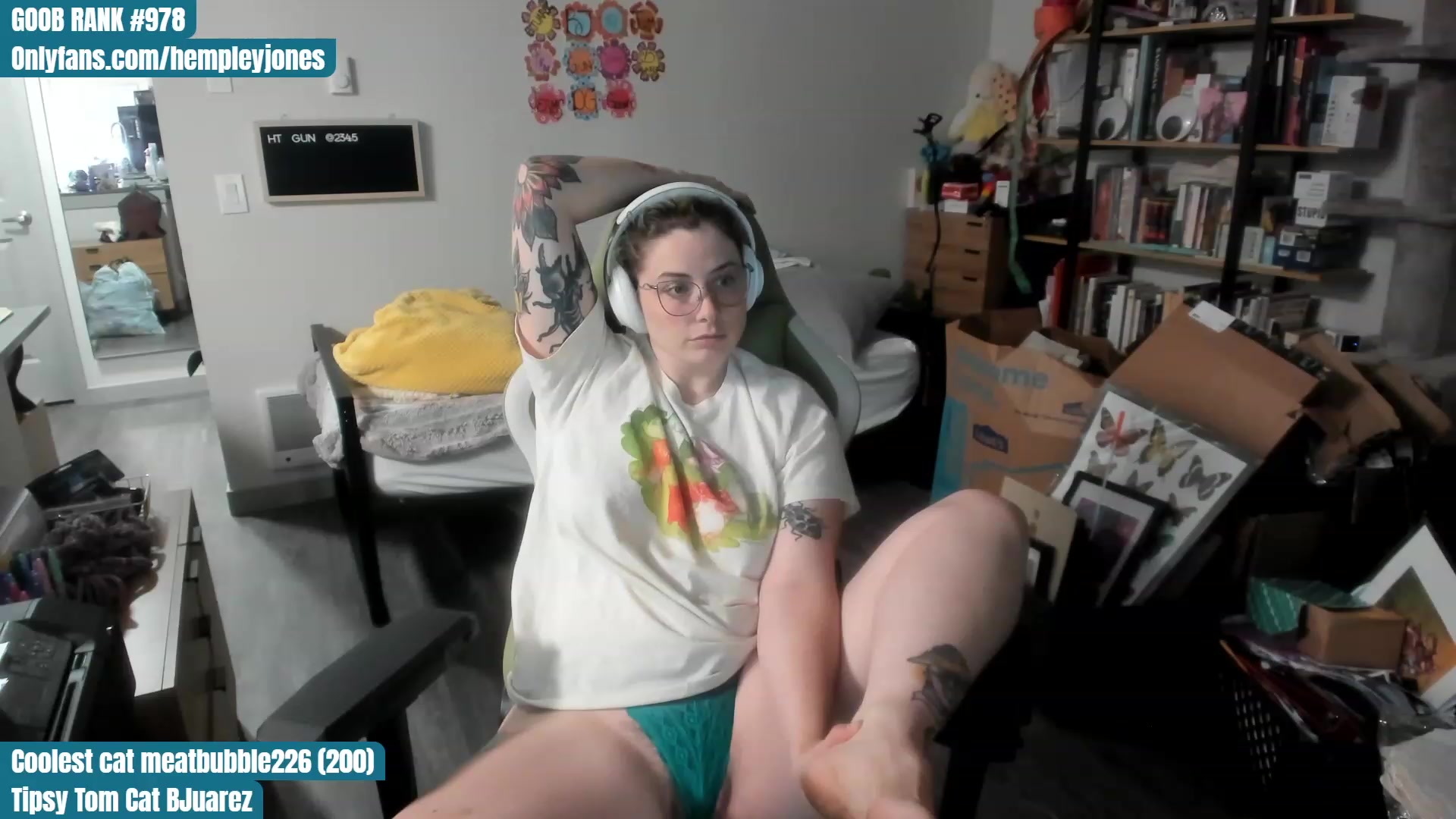 Gallery image thumbnail from Hemppopotamus's myfreecams stream on, 07/12/2023, 01:50 image 5 of 20