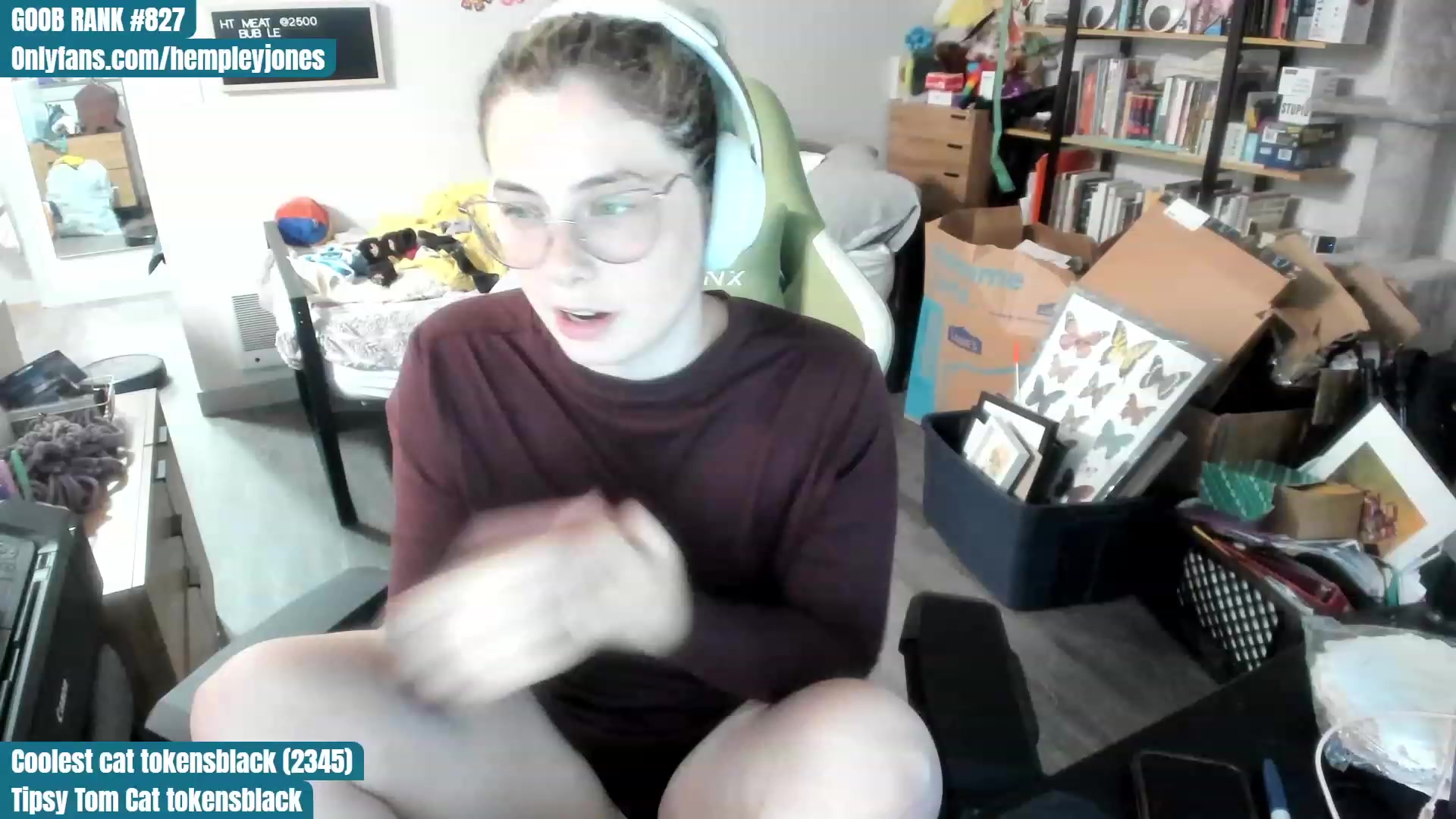 Gallery image thumbnail from Hemppopotamus's myfreecams stream on, 07/13/2023, 24:59 image 5 of 20