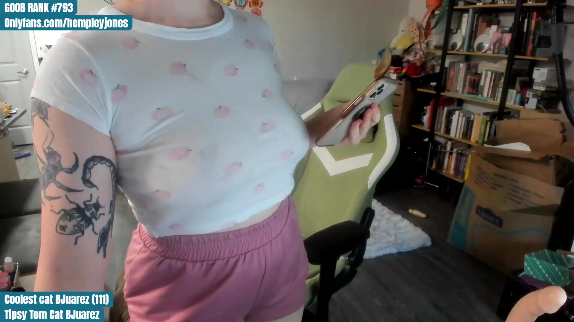 Gallery image thumbnail from Hemppopotamus's myfreecams stream on, 07/14/2023, 01:50 image 20 of 20