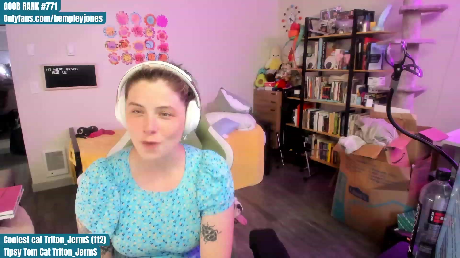 Gallery image thumbnail from Hemppopotamus's myfreecams stream on, 07/16/2023, 24:52 image 1 of 20