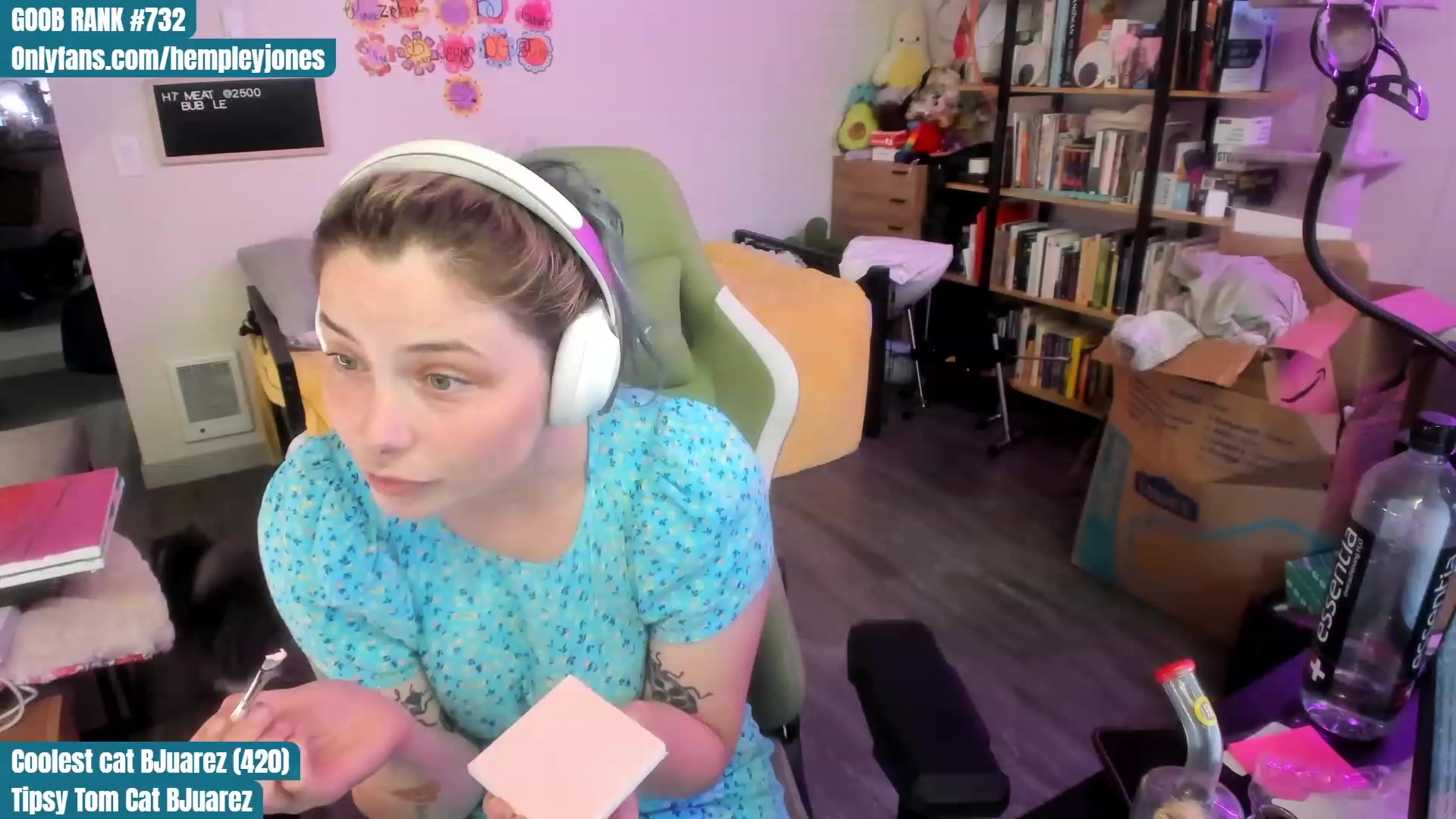 Gallery image thumbnail from Hemppopotamus's myfreecams stream on, 07/16/2023, 24:52 image 14 of 20
