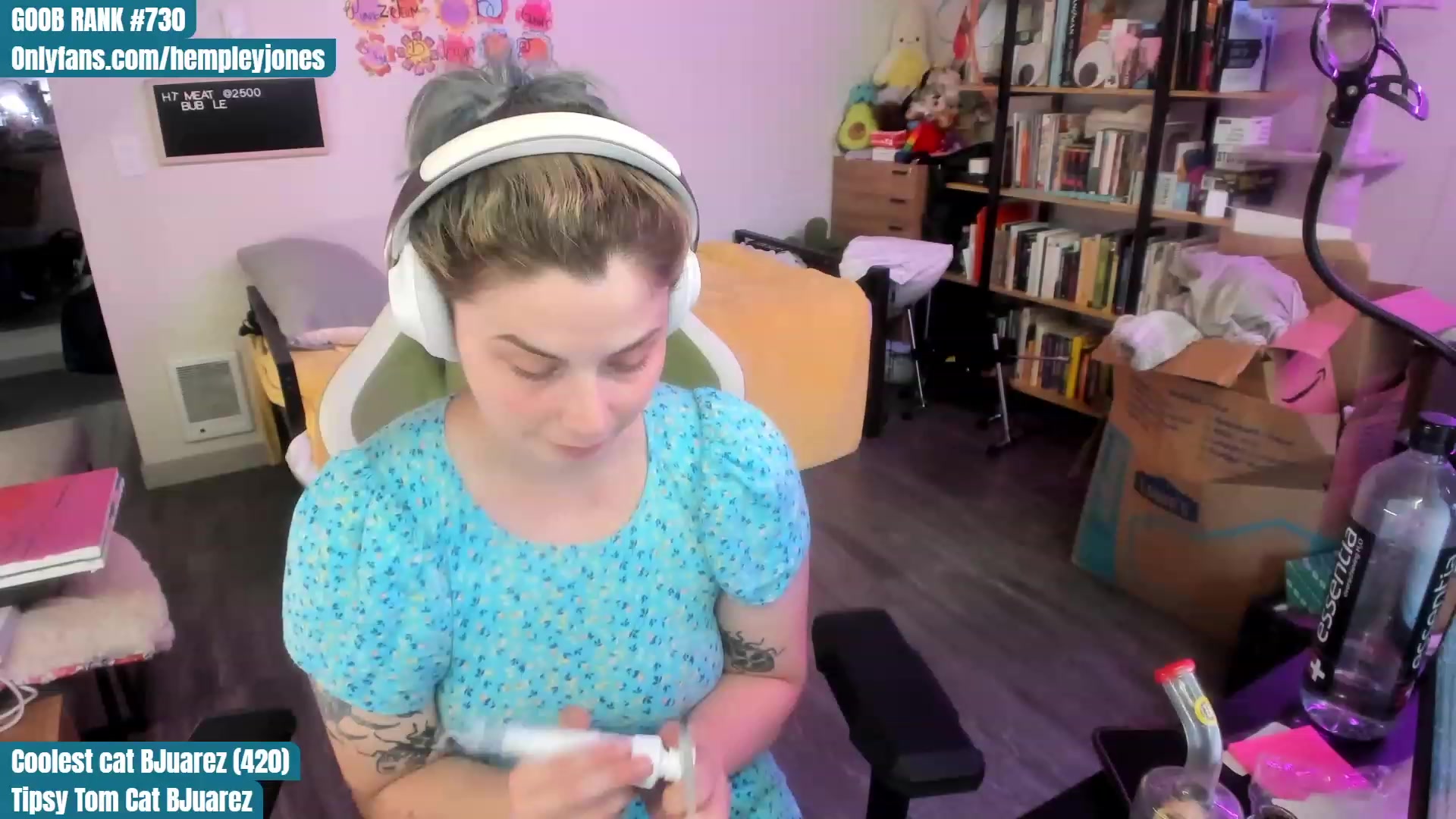 Gallery image thumbnail from Hemppopotamus's myfreecams stream on, 07/16/2023, 24:52 image 15 of 20