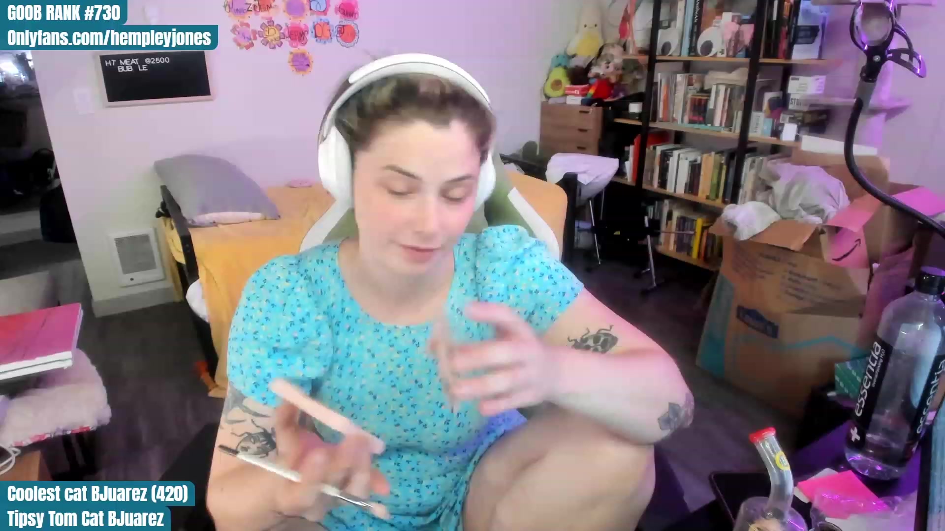 Gallery image thumbnail from Hemppopotamus's myfreecams stream on, 07/16/2023, 24:52 image 17 of 20