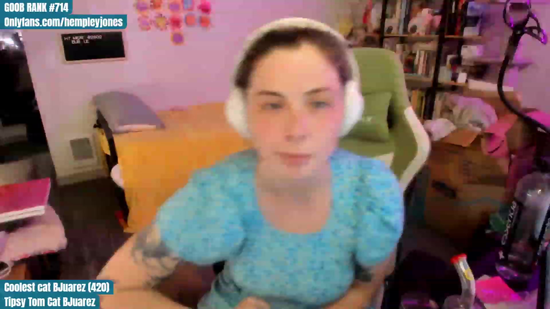 Gallery image thumbnail from Hemppopotamus's myfreecams stream on, 07/16/2023, 24:52 image 20 of 20