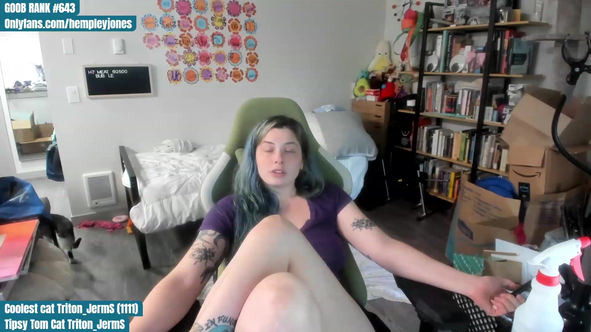 Gallery image thumbnail from Hemppopotamus's myfreecams stream on, 07/16/2023, 22:27 image 2 of 20