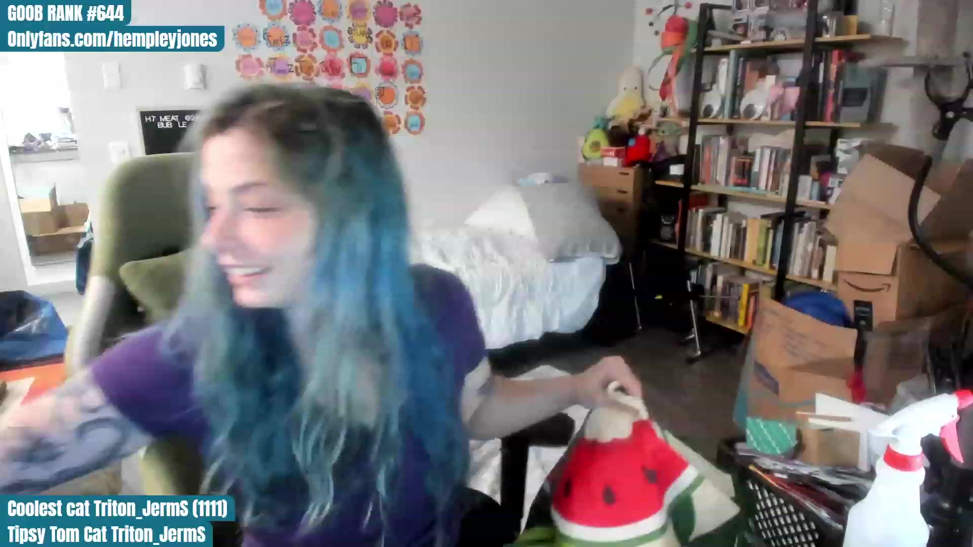 Gallery image thumbnail from Hemppopotamus's myfreecams stream on, 07/16/2023, 22:27 image 5 of 20
