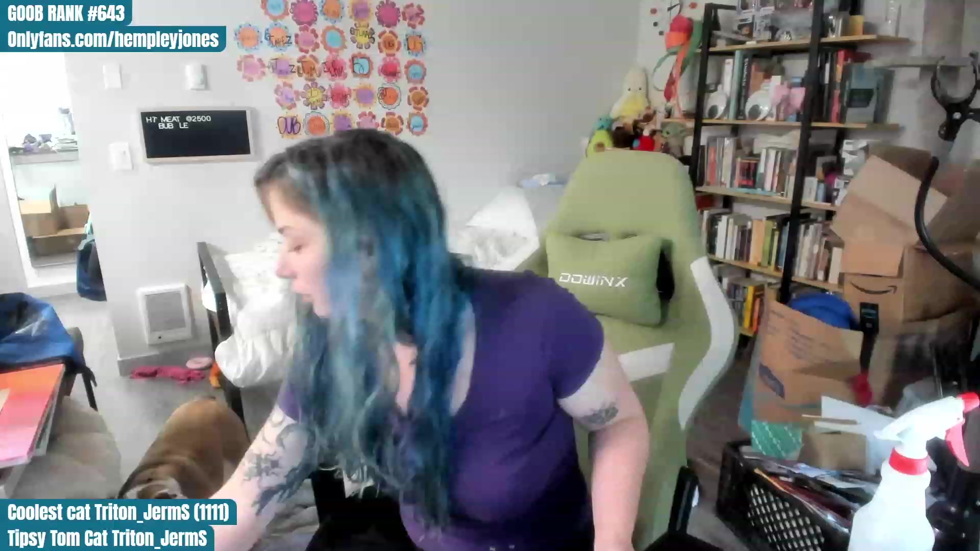Gallery image thumbnail from Hemppopotamus's myfreecams stream on, 07/16/2023, 22:27 image 1 of 20