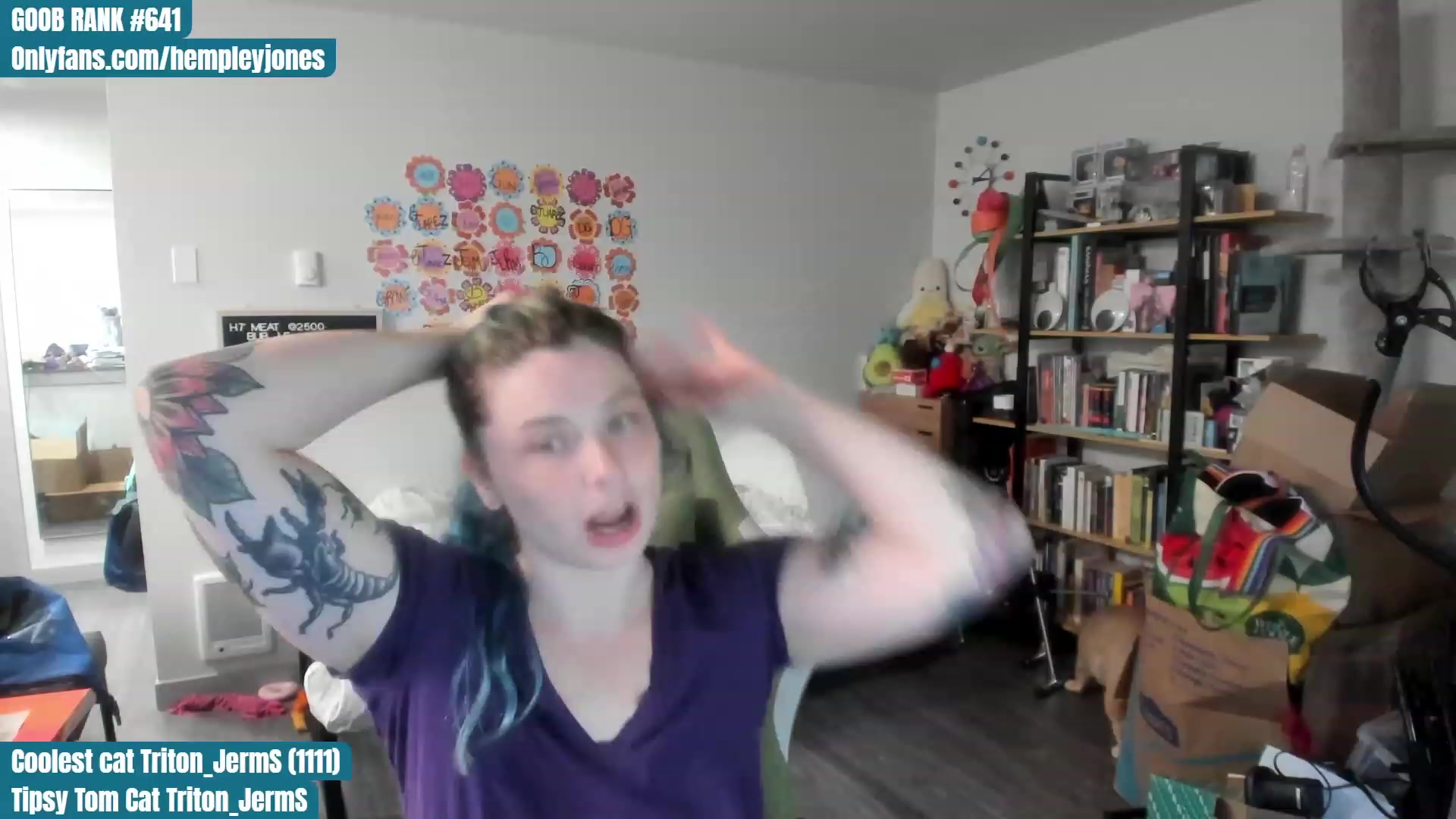 Gallery image thumbnail from Hemppopotamus's myfreecams stream on, 07/16/2023, 22:27 image 16 of 20