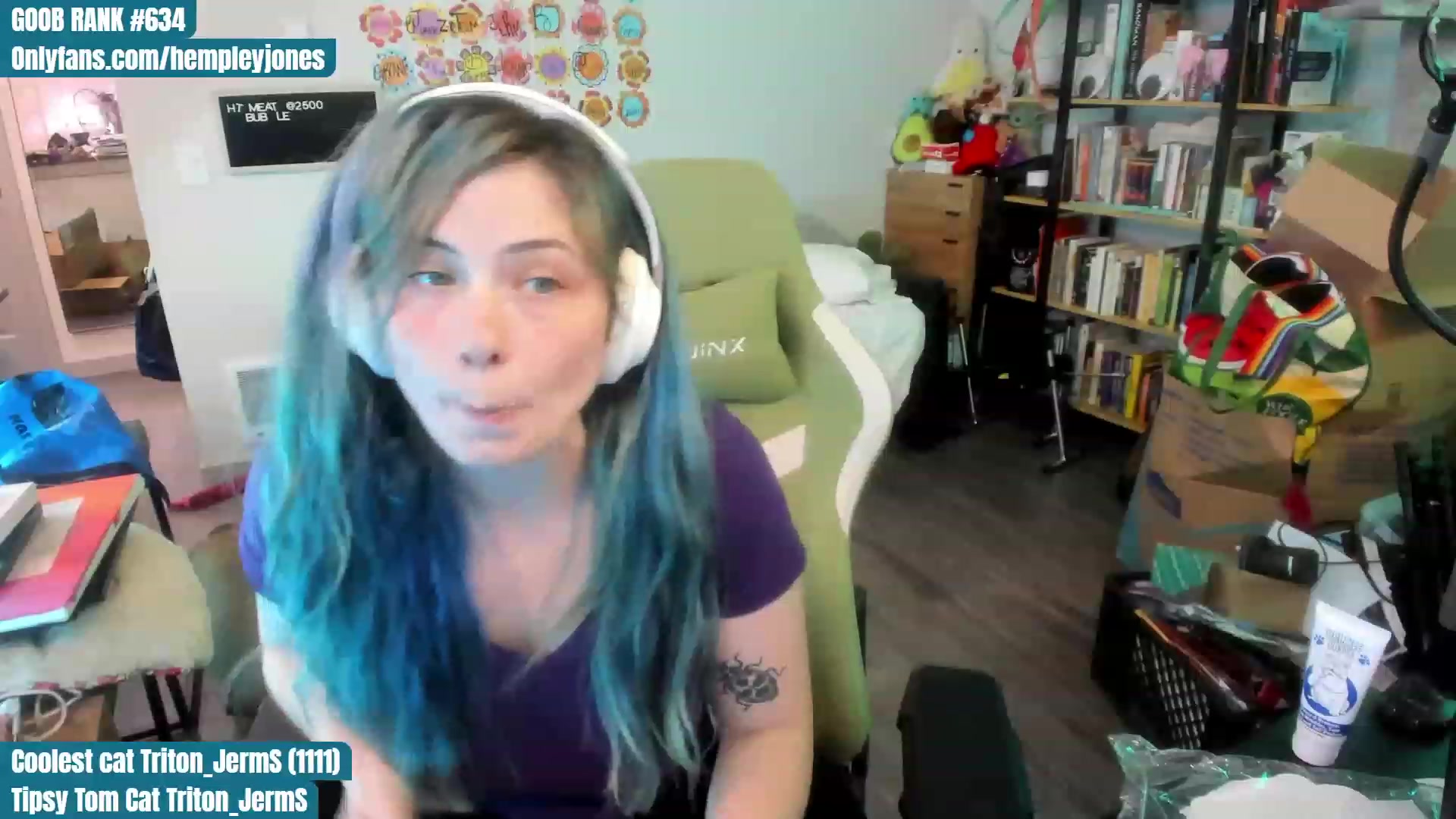 Gallery image thumbnail from Hemppopotamus's myfreecams stream on, 07/17/2023, 24:17 image 4 of 20