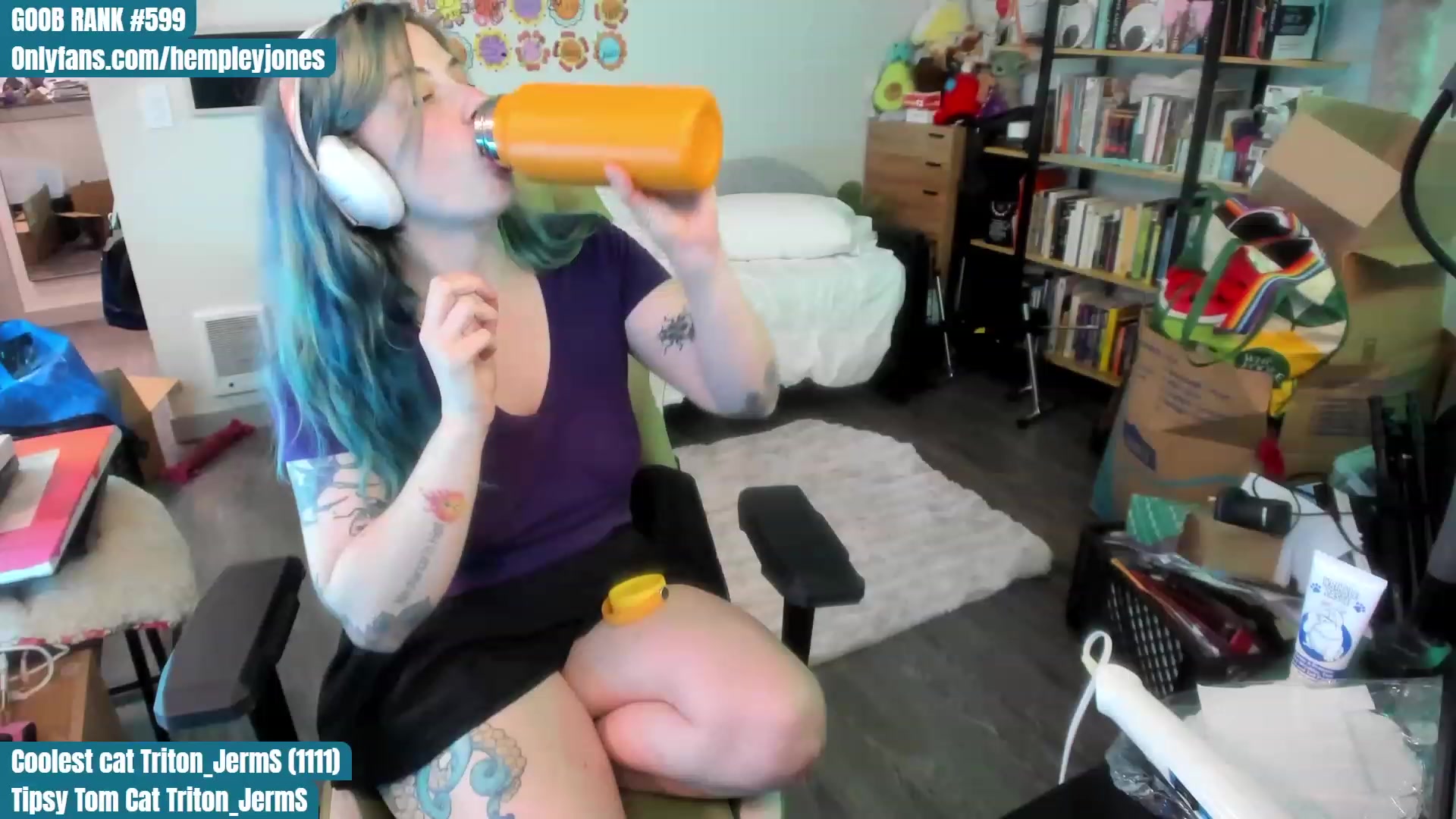 Gallery image thumbnail from Hemppopotamus's myfreecams stream on, 07/17/2023, 24:17 image 20 of 20