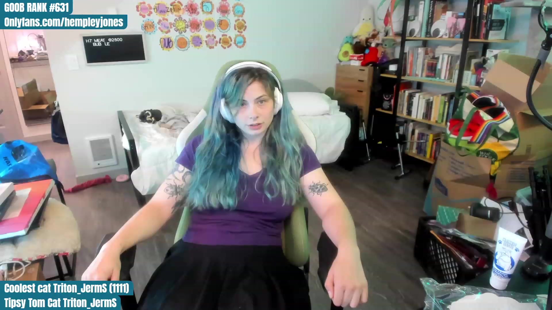Gallery image thumbnail from Hemppopotamus's myfreecams stream on, 07/17/2023, 24:17 image 5 of 20