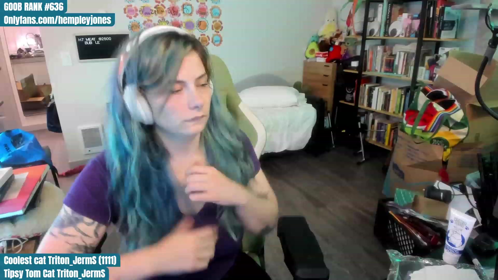 Gallery image thumbnail from Hemppopotamus's myfreecams stream on, 07/17/2023, 24:17 image 1 of 20