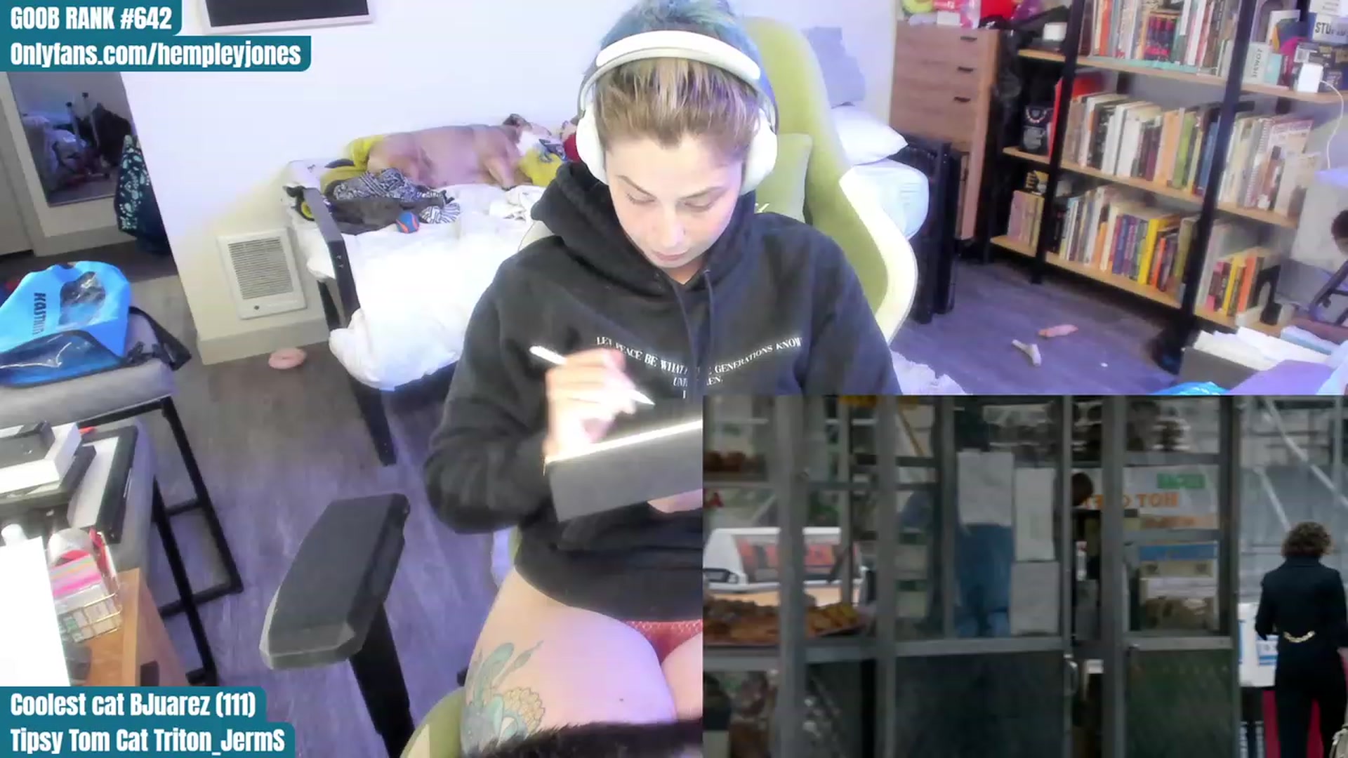 Gallery image thumbnail from Hemppopotamus's myfreecams stream on, 07/19/2023, 24:04 image 17 of 20