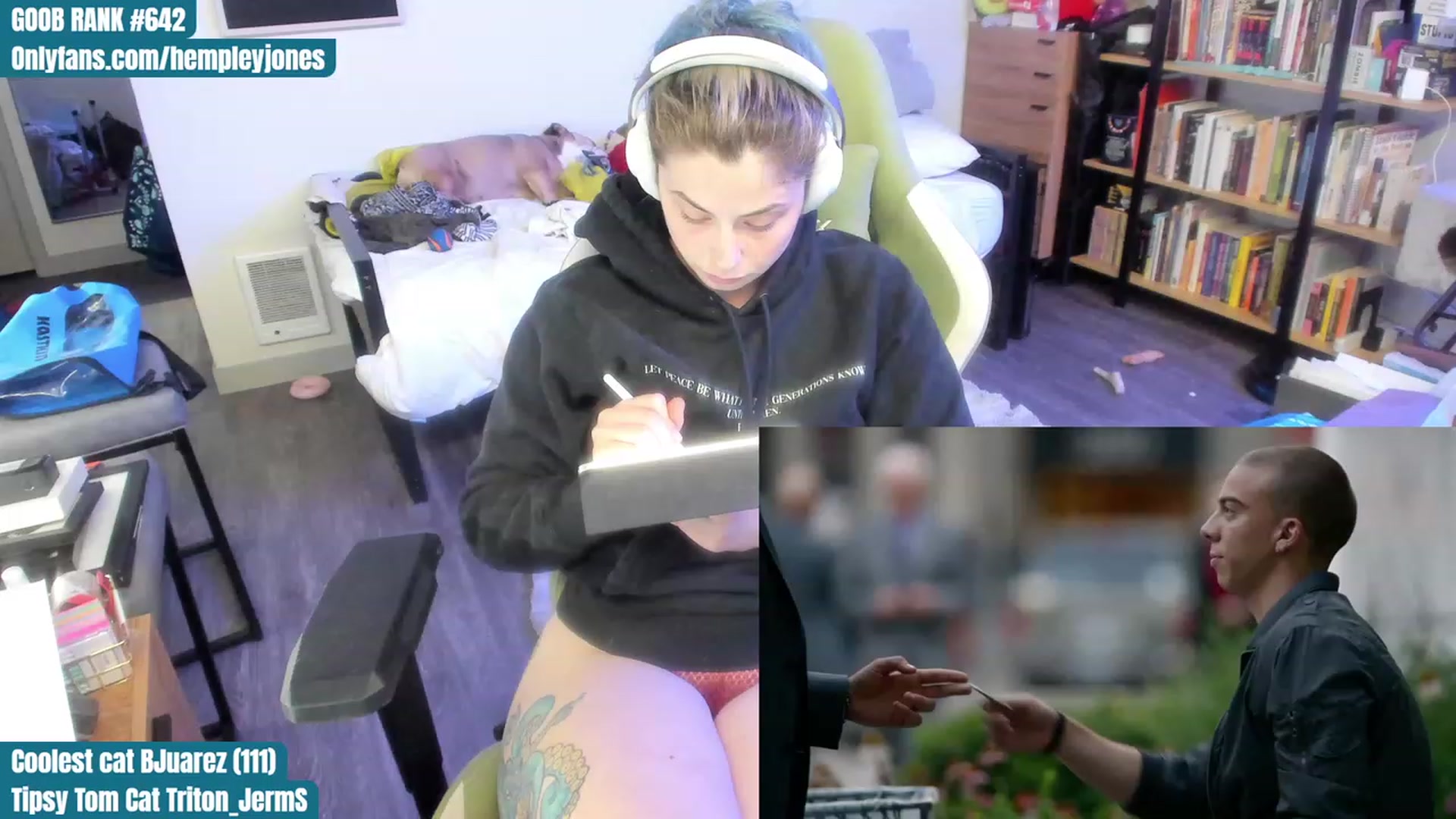 Gallery image thumbnail from Hemppopotamus's myfreecams stream on, 07/19/2023, 01:51 image 5 of 20