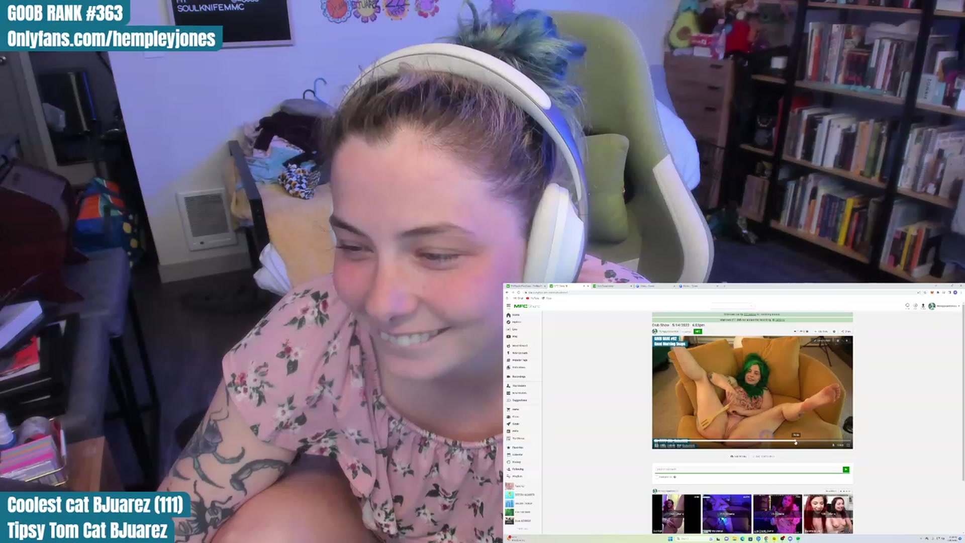 Gallery image thumbnail from Hemppopotamus's myfreecams stream on, 07/20/2023, 23:39 image 11 of 20