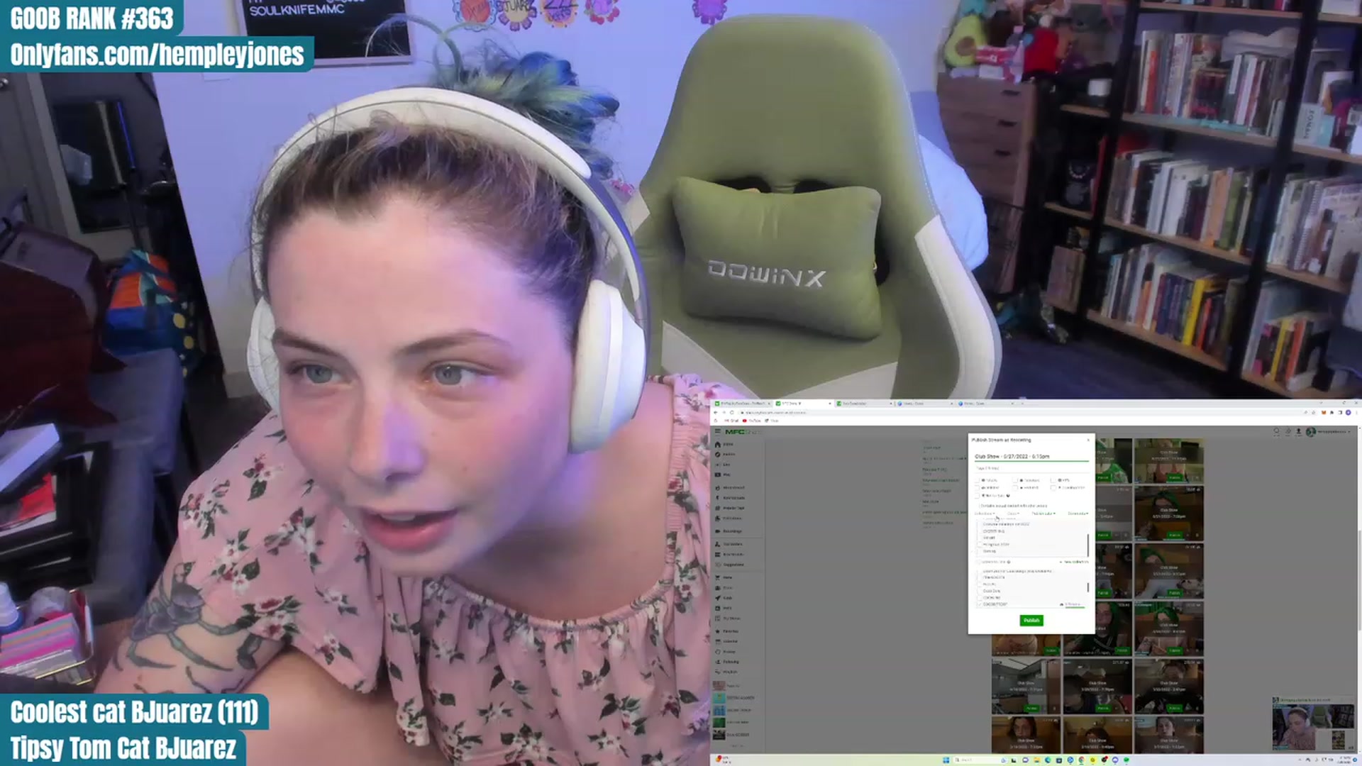 Gallery image thumbnail from Hemppopotamus's myfreecams stream on, 07/20/2023, 23:39 image 10 of 20
