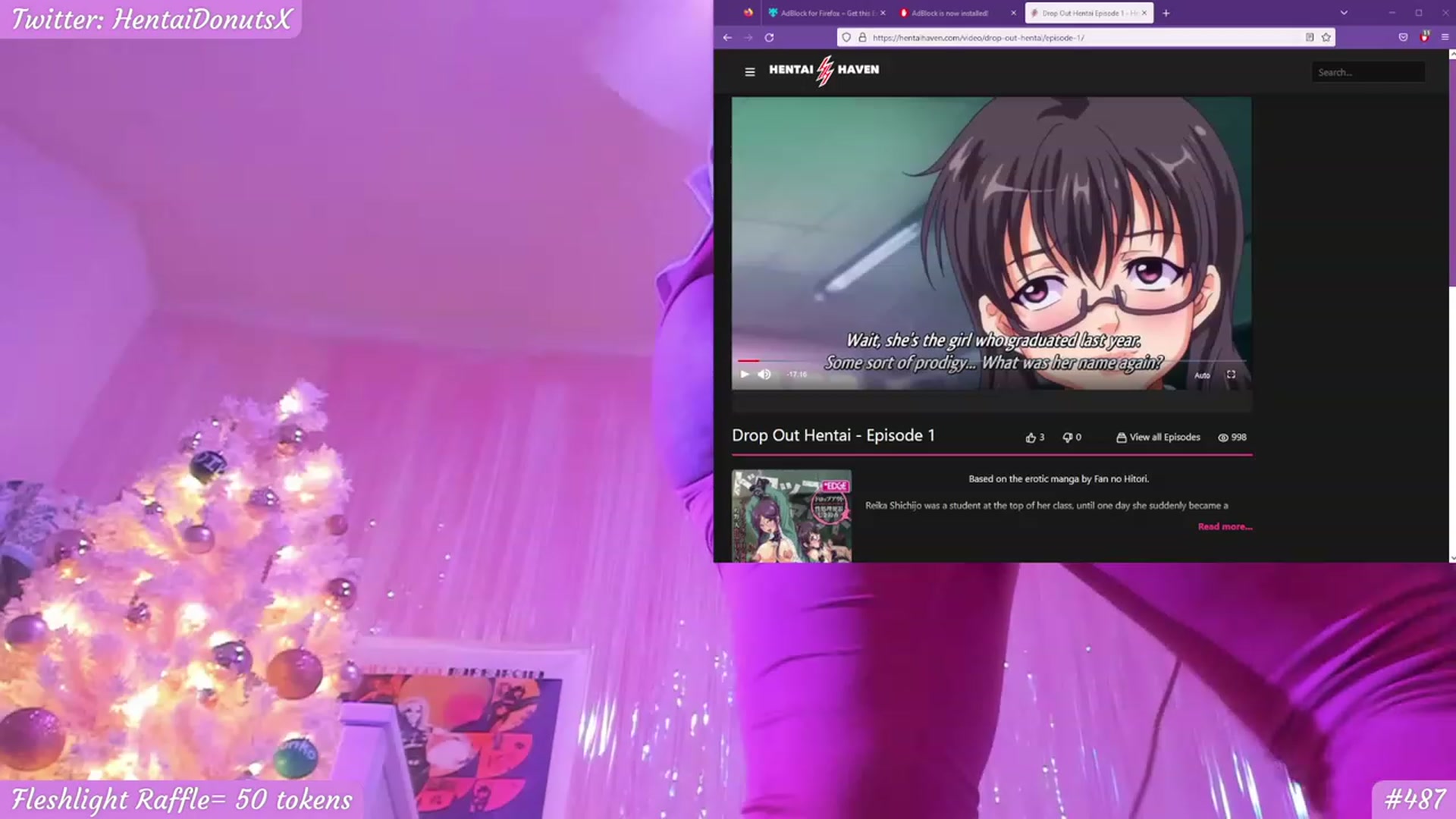 Gallery image thumbnail from HentaiDonuts's myfreecams stream on, 01/16/2023, 08:27 image 14 of 20