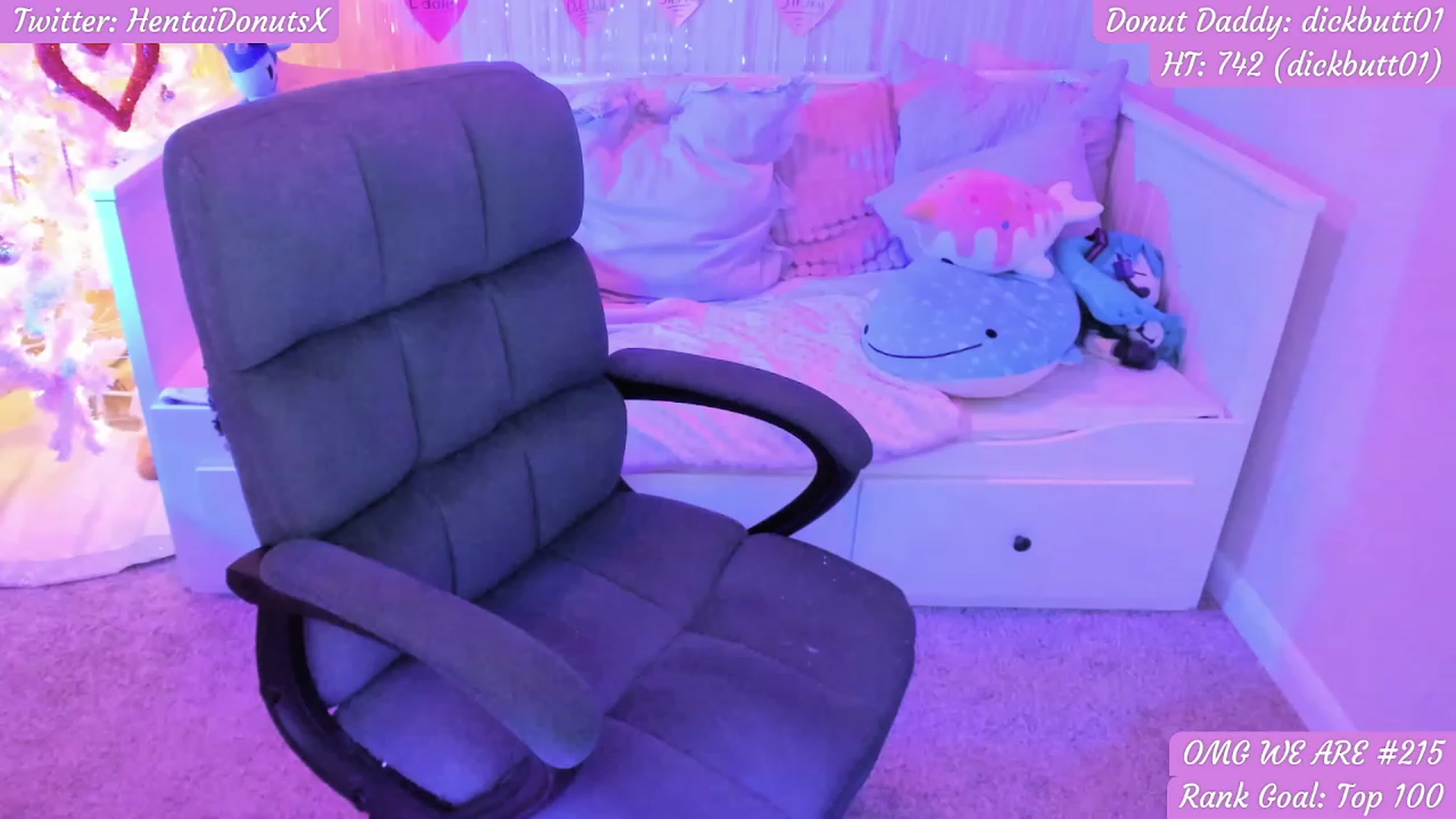 Gallery image thumbnail from HentaiDonuts's myfreecams stream on, 03/12/2023, 07:41 image 1 of 20