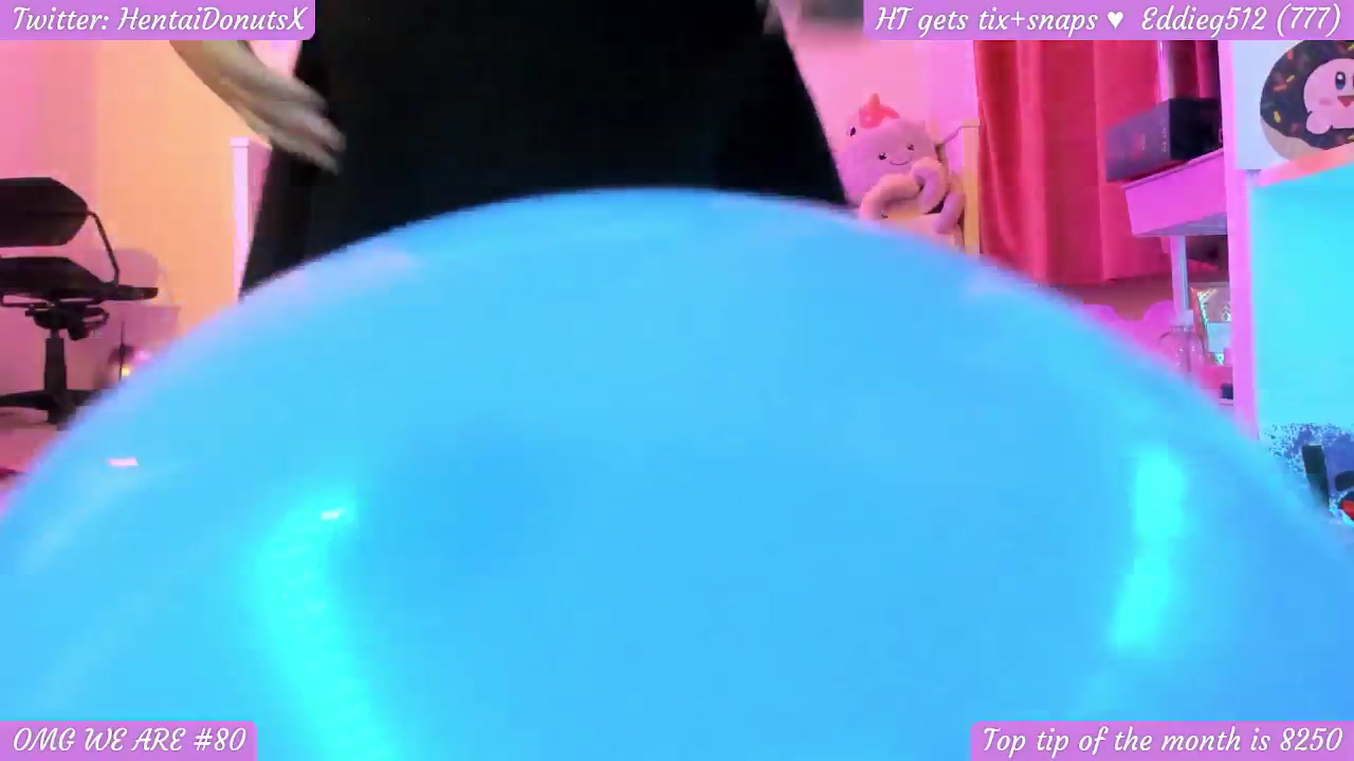 Gallery image thumbnail from HentaiDonuts's myfreecams stream on, 03/18/2024, 09:18 image 15 of 20