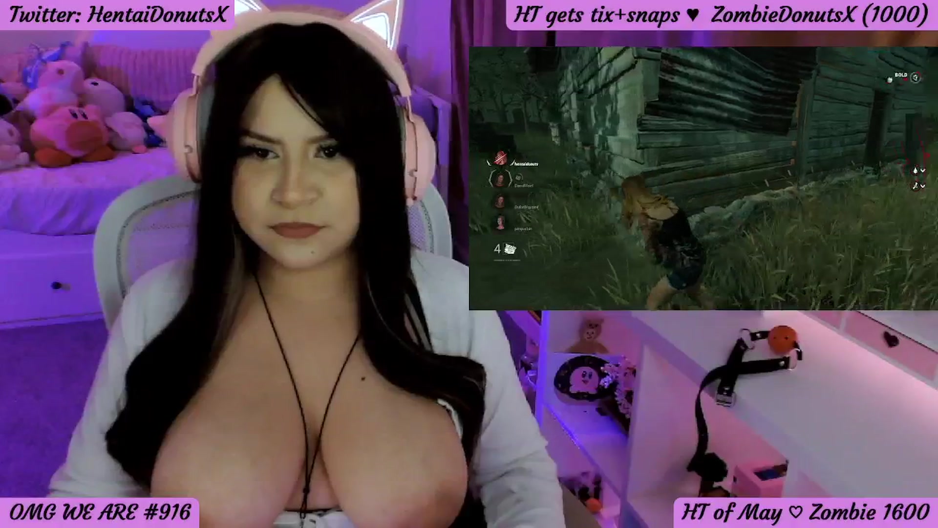 Gallery image thumbnail from HentaiDonuts's myfreecams stream on, 05/07/2024, 08:13 image 16 of 20