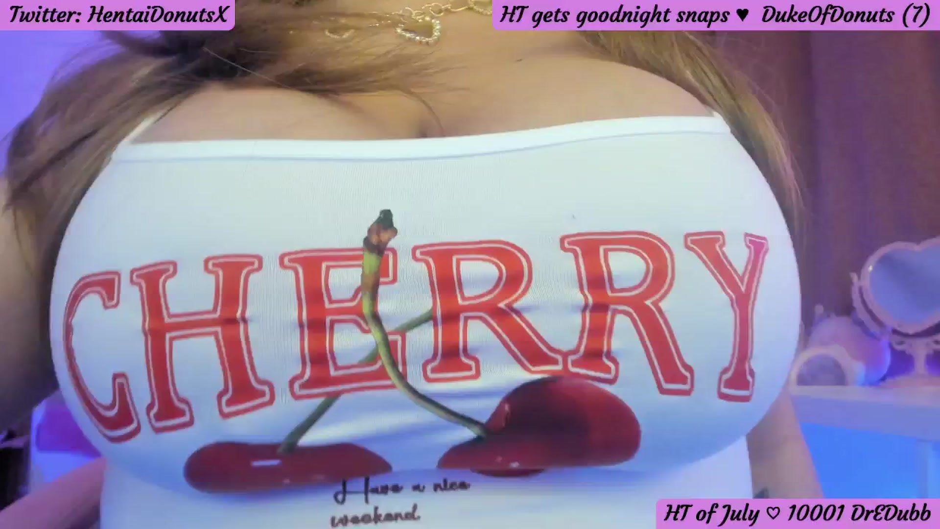 Gallery image thumbnail from HentaiDonuts's myfreecams stream on, 07/31/2024, 04:39 image 6 of 20