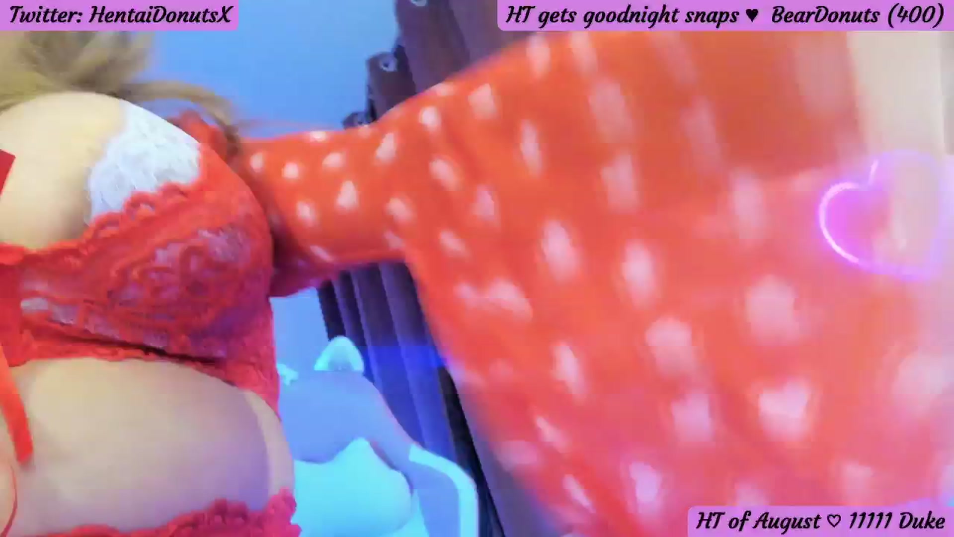 Gallery image thumbnail from HentaiDonuts's myfreecams stream on, 08/16/2024, 09:02 image 6 of 20