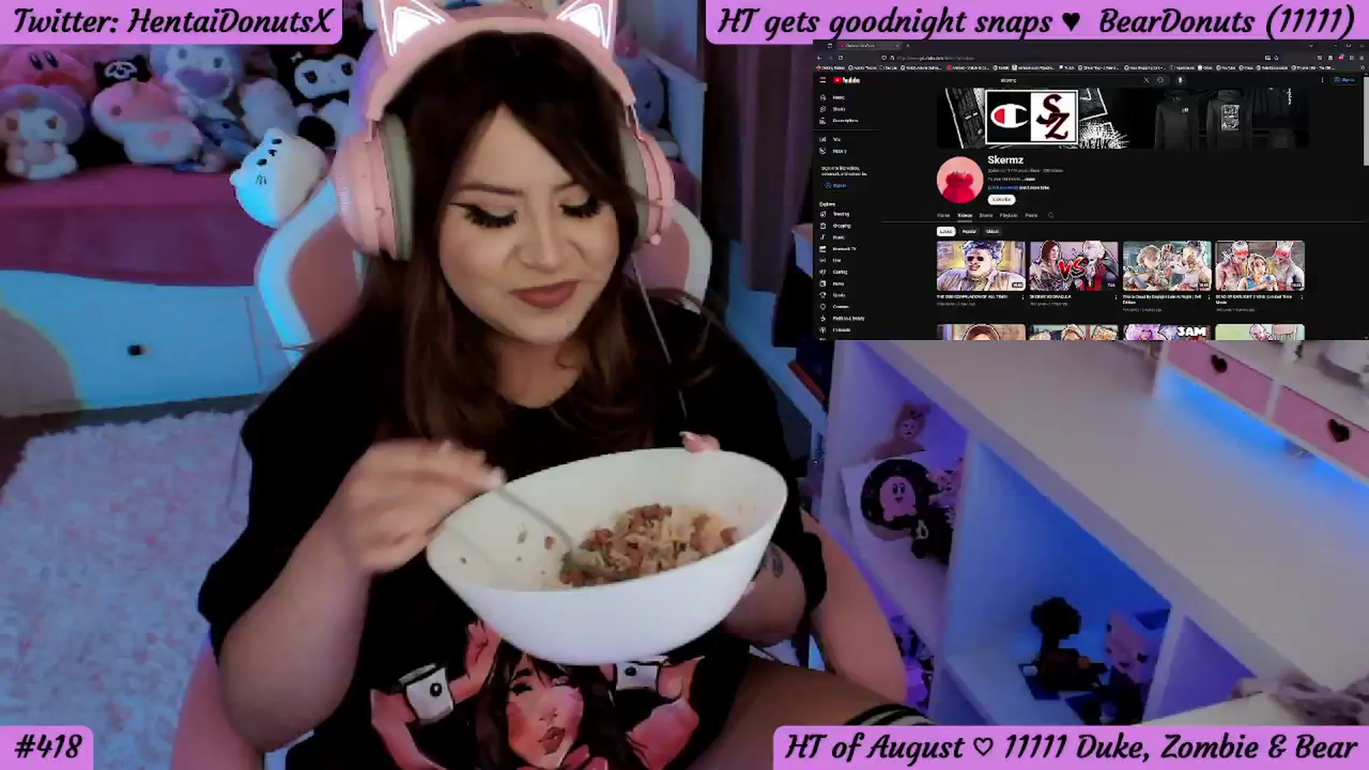 Gallery image thumbnail from HentaiDonuts's myfreecams stream on, 08/20/2024, 06:47 image 11 of 20