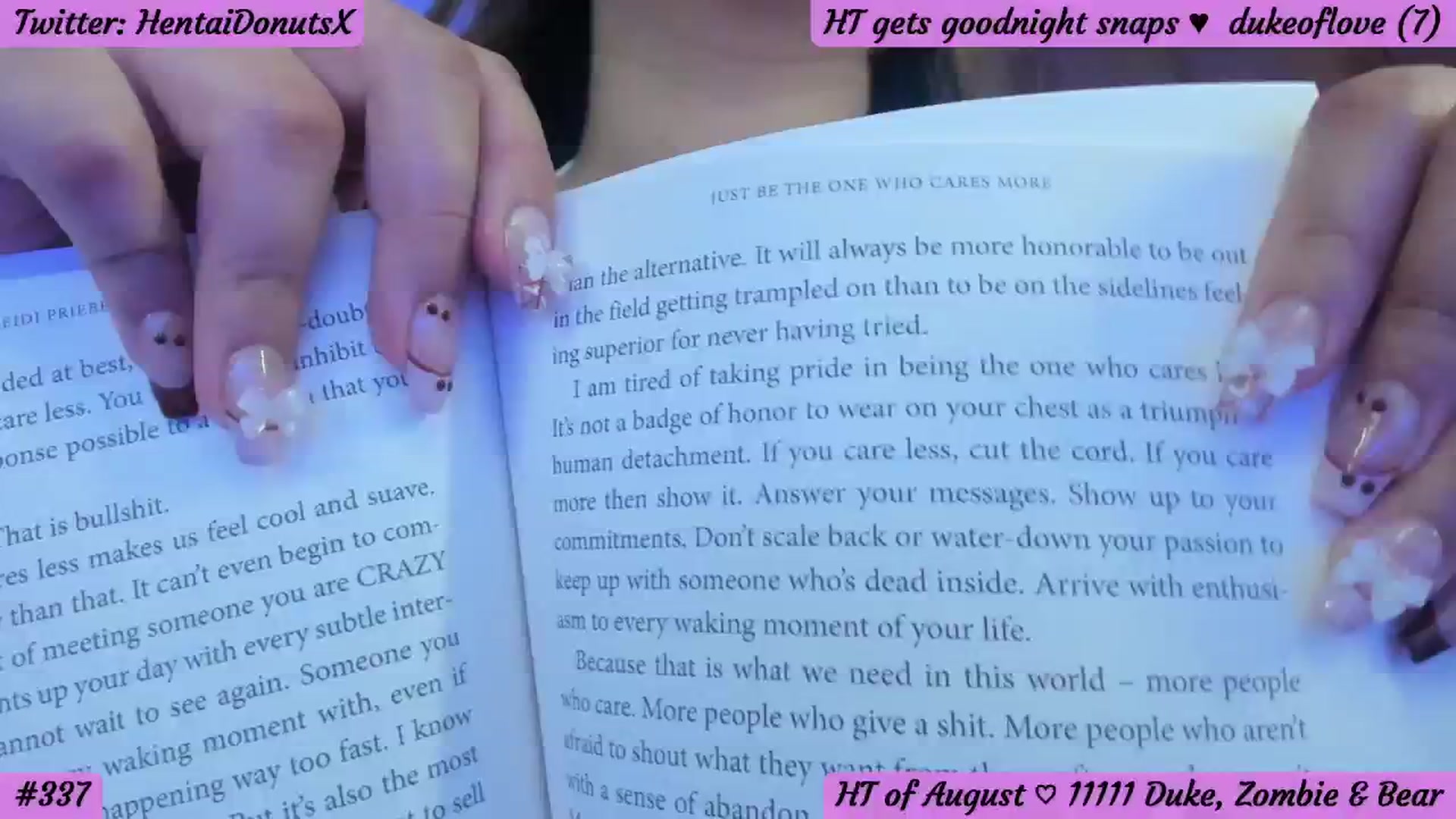 Gallery image thumbnail from HentaiDonuts's myfreecams stream on, 08/23/2024, 08:32 image 9 of 20