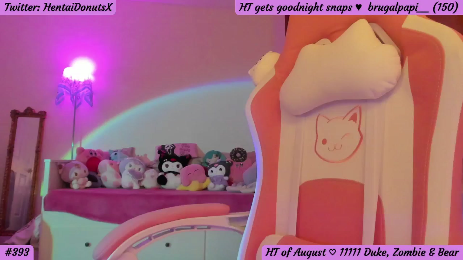 Gallery image thumbnail from HentaiDonuts's myfreecams stream on, 08/25/2024, 05:53 image 8 of 20