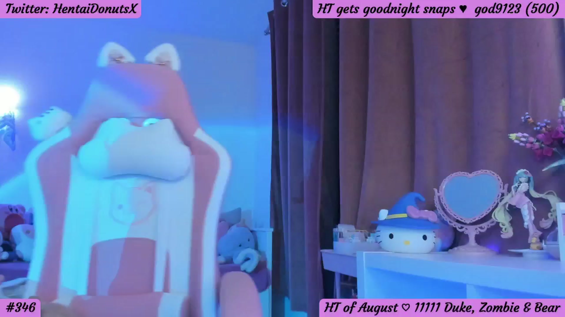 Gallery image thumbnail from HentaiDonuts's myfreecams stream on, 08/28/2024, 07:05 image 19 of 20