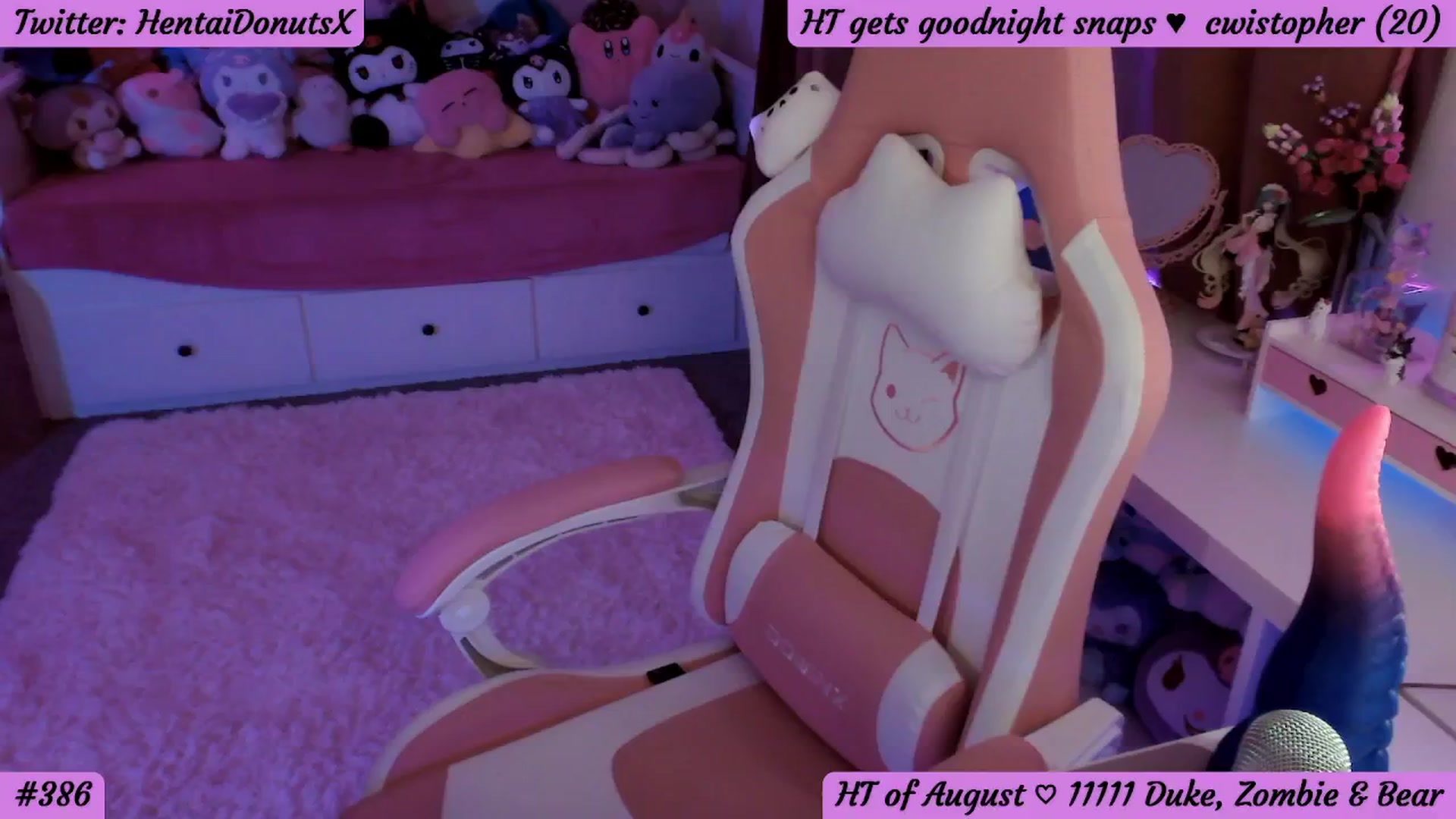 Gallery image thumbnail from HentaiDonuts's myfreecams stream on, 08/30/2024, 06:29 image 2 of 20