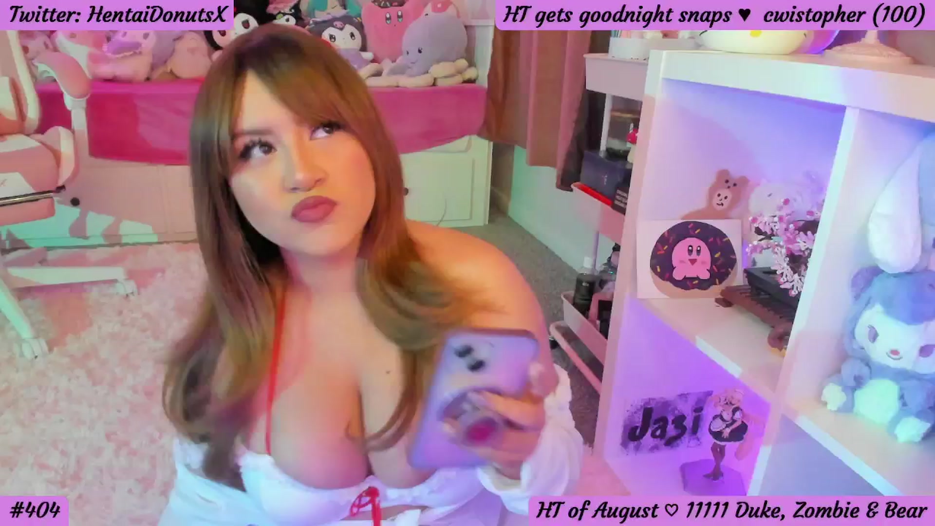Gallery image thumbnail from HentaiDonuts's myfreecams stream on, 08/31/2024, 06:34 image 6 of 20