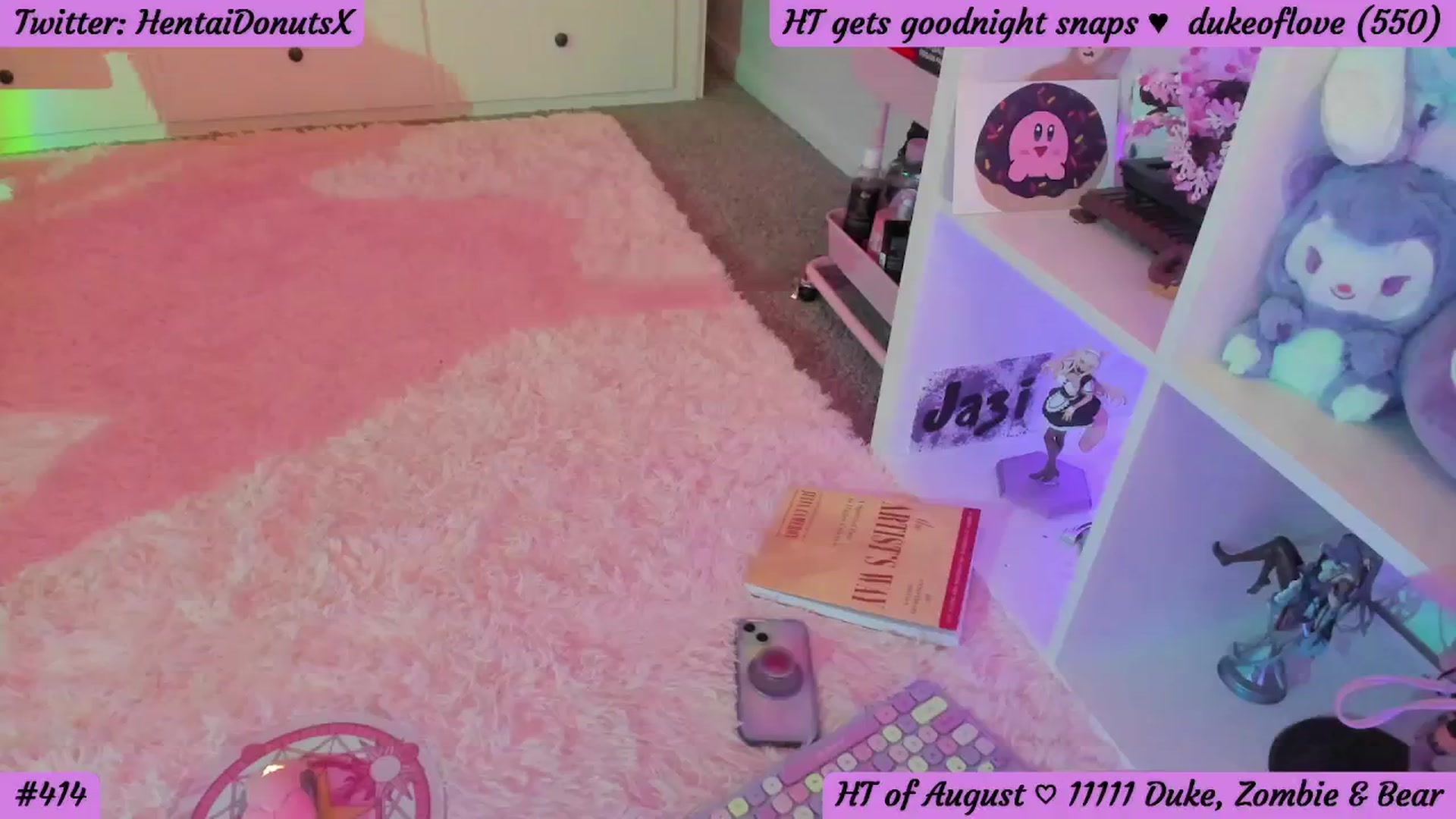 Gallery image thumbnail from HentaiDonuts's myfreecams stream on, 09/01/2024, 07:05 image 18 of 20
