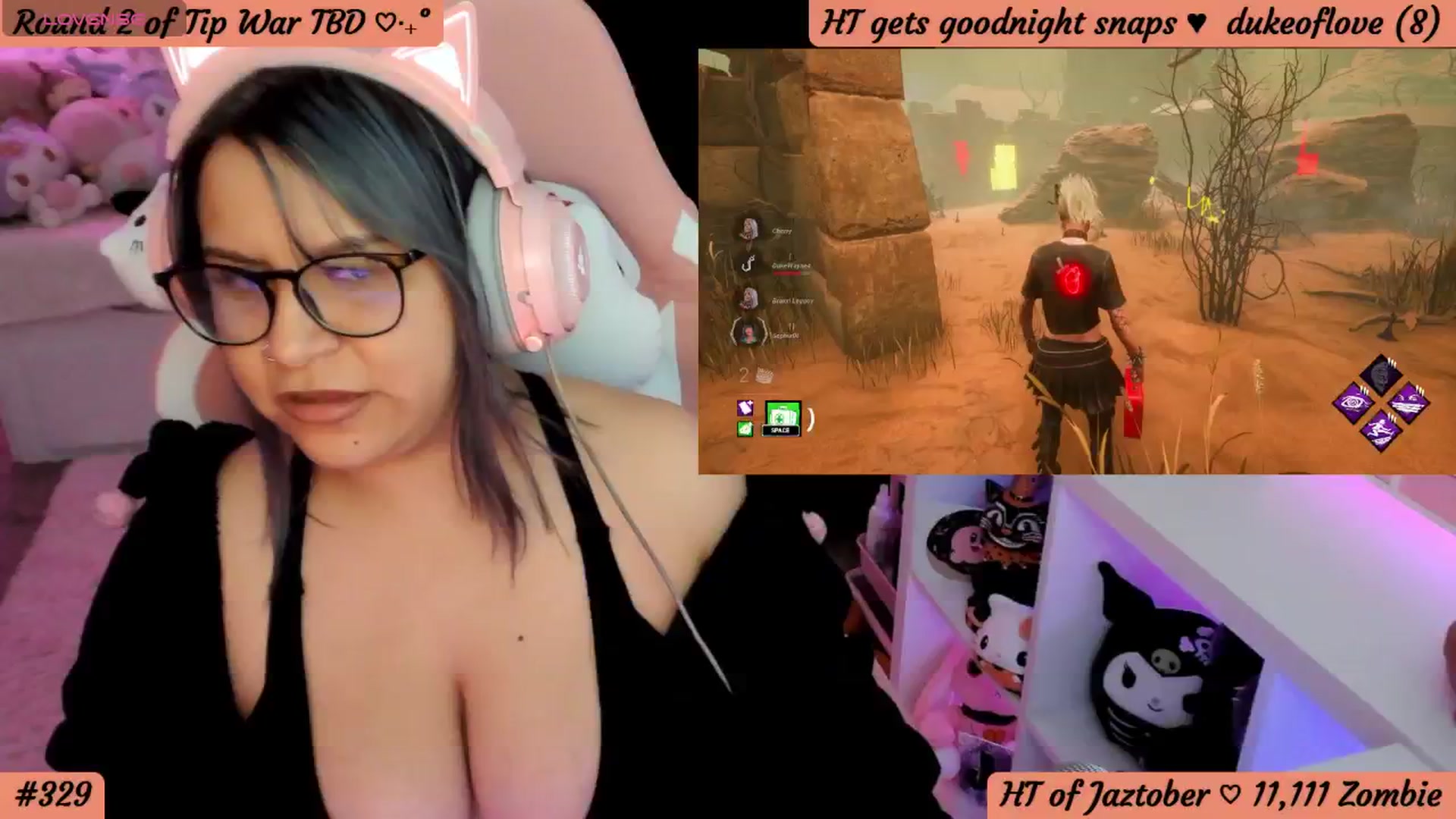 Gallery image thumbnail from HentaiDonuts's myfreecams stream on, 10/08/2024, 05:43 image 14 of 20