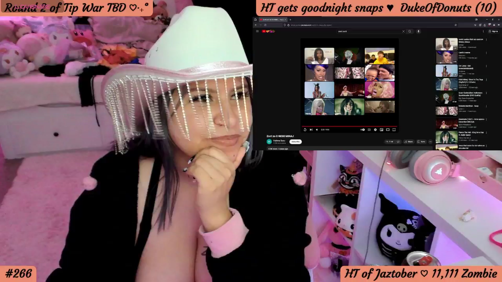 Gallery image thumbnail from HentaiDonuts's myfreecams stream on, 10/08/2024, 08:35 image 14 of 20